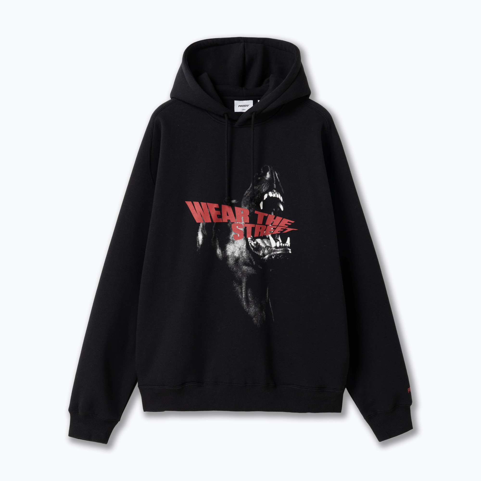 Herrenpullover PROSTO Hoodie Bark black