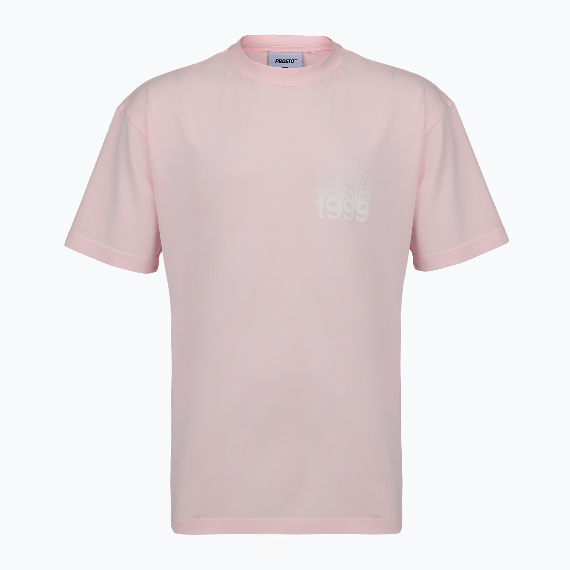 Мъжка тениска PROSTO 1999 glitch pink