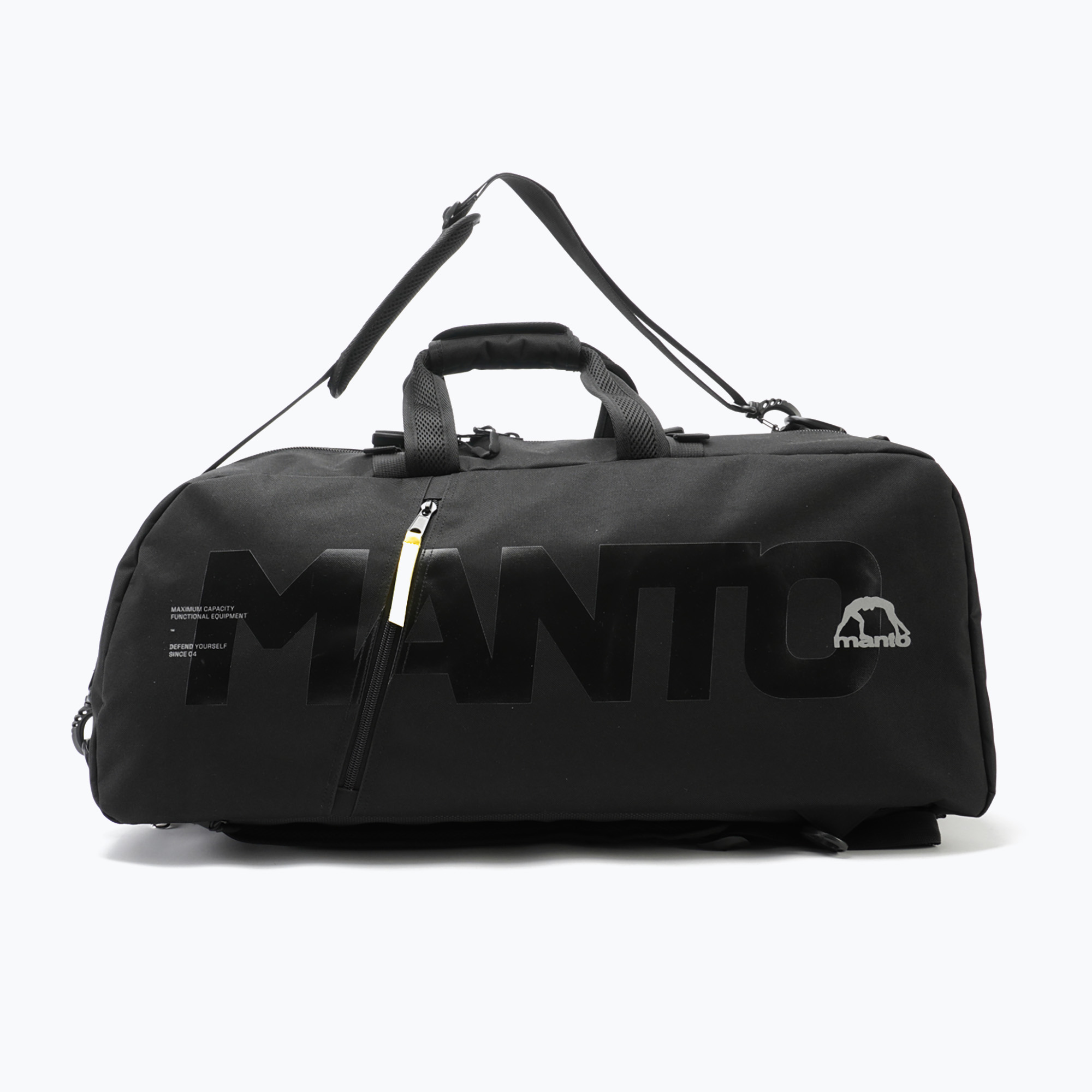 Torba treningowa MANTO 2w1 Blackout czarny