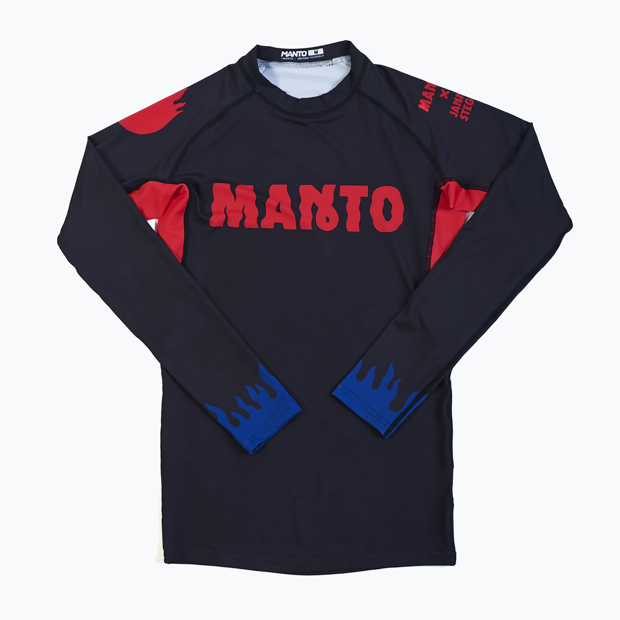 Rashguard męski MANTO Night Out czarny 