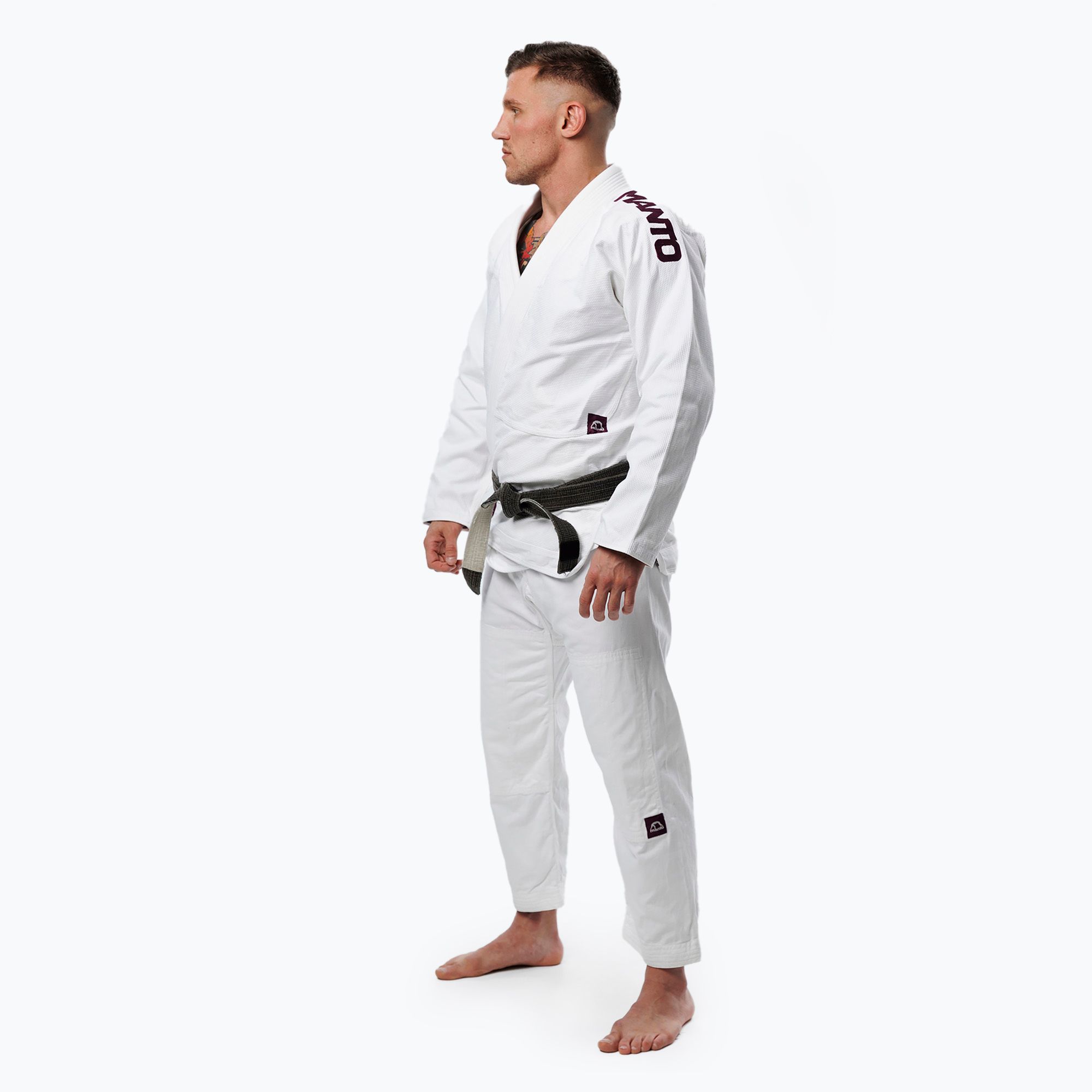 GI do brazylijskiego jiu-jitsu MANTO X5 biały 