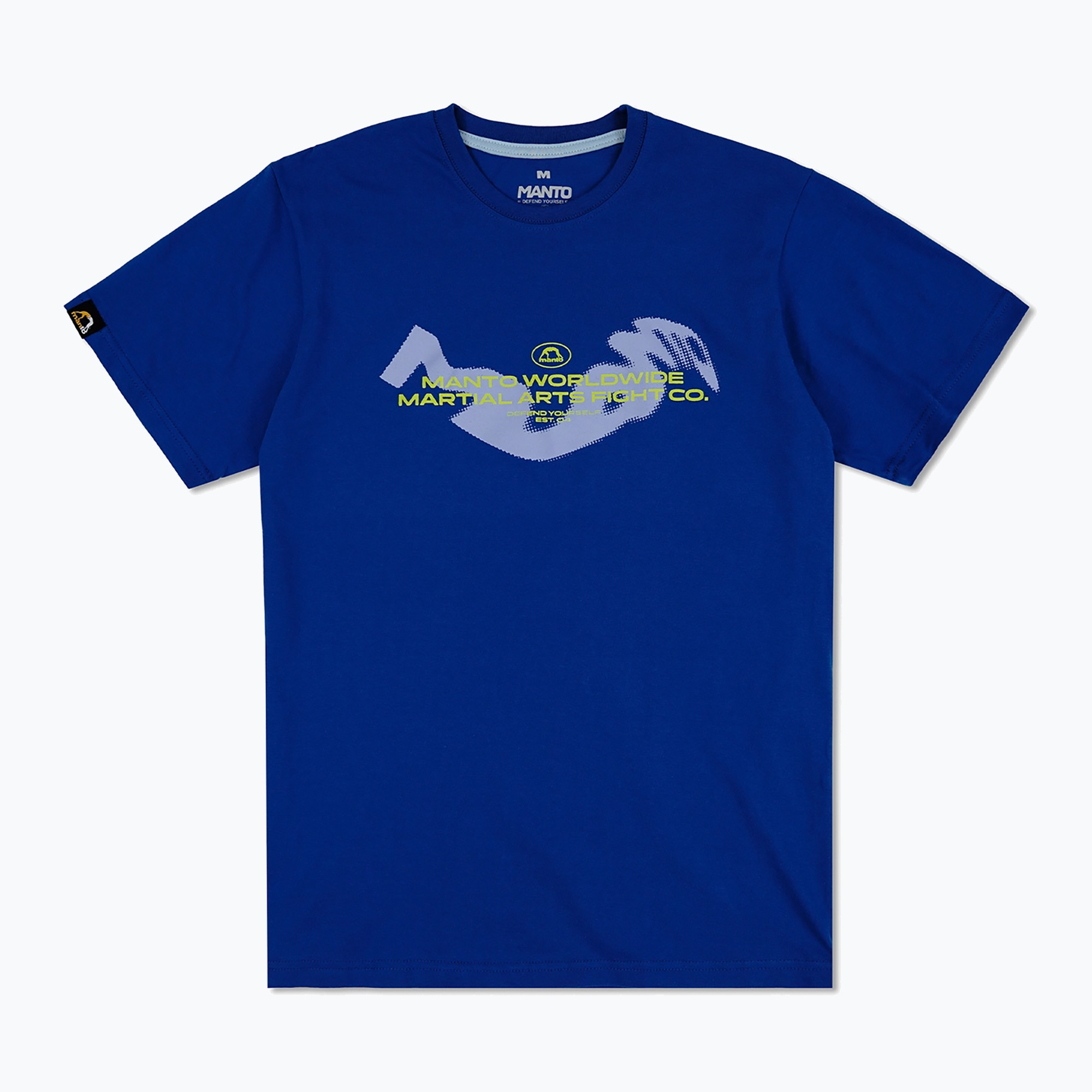 MANTO Halftone T-shirt navy blue (L)