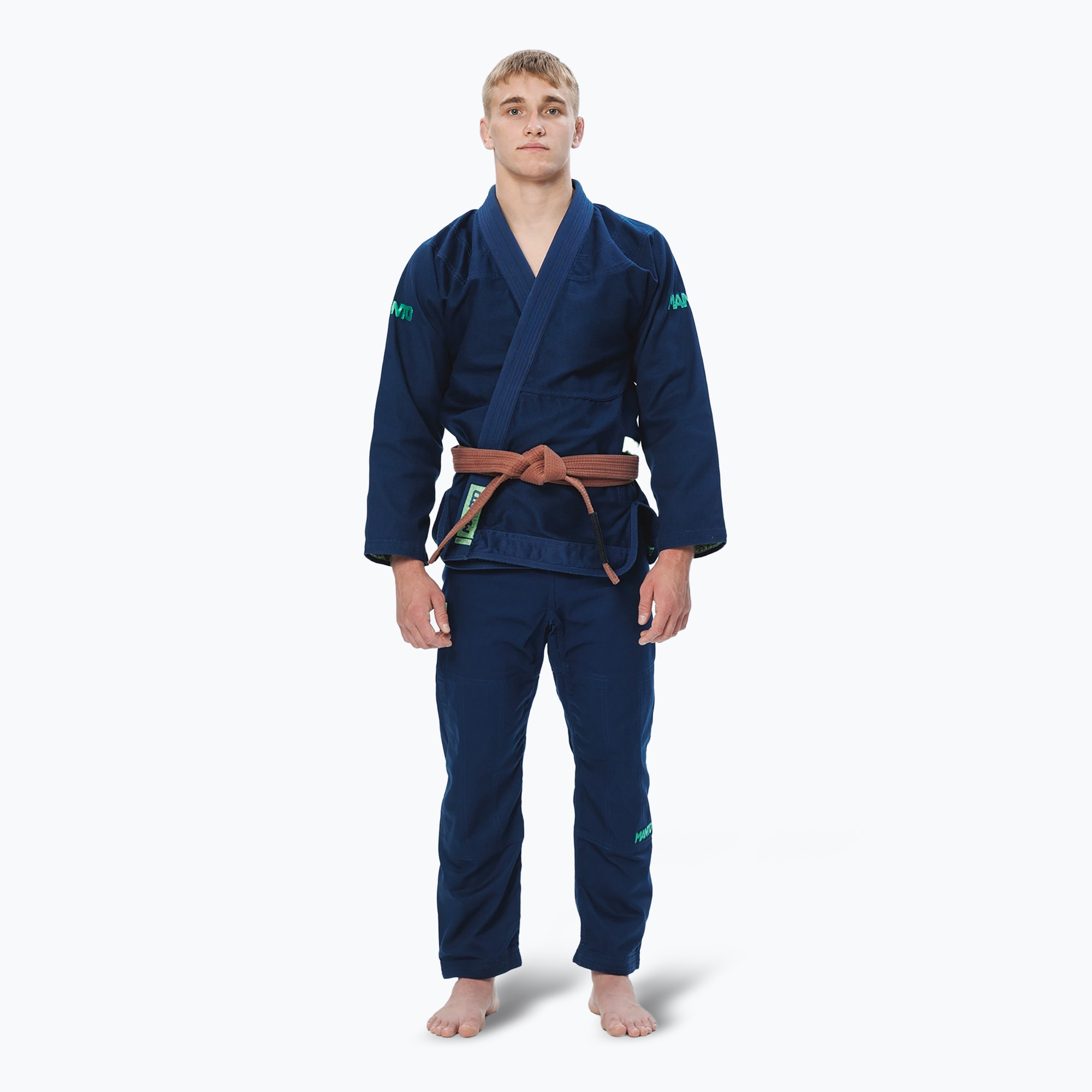 GI do brazylijskiego jiu-jitsu MANTO Rise 2.0 blue 