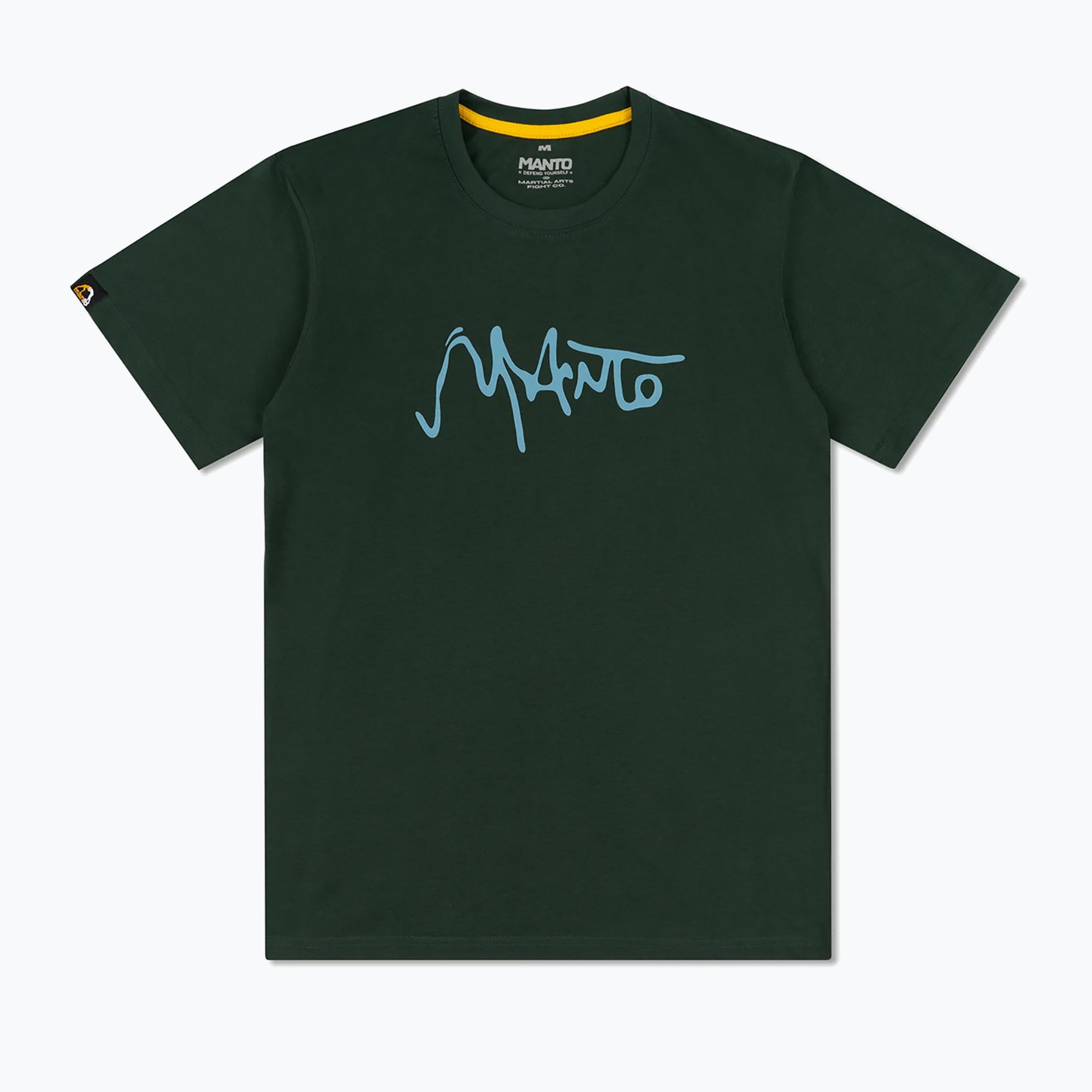 Мъжка тениска MANTO Ink pine green