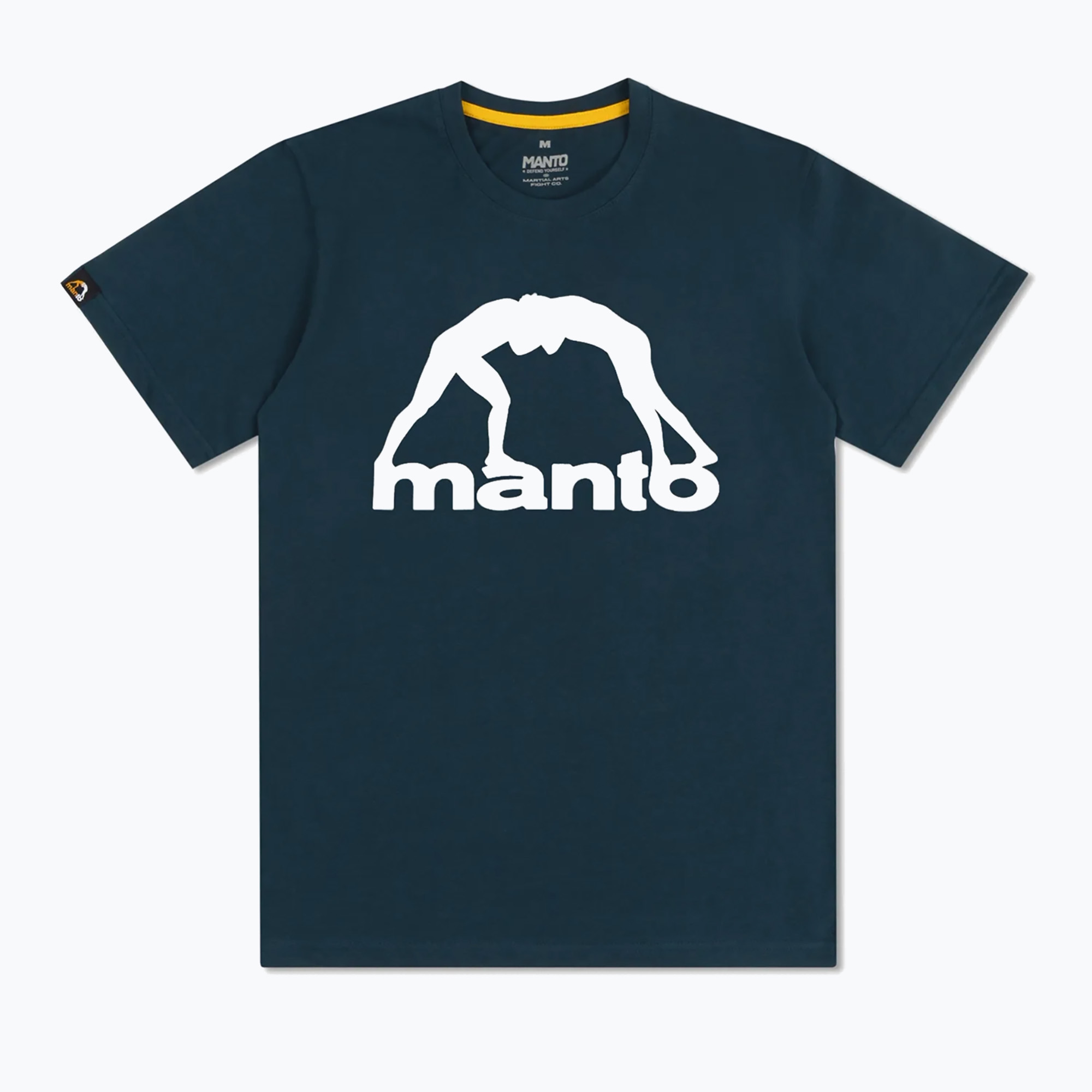 Мъжка тениска MANTO Vibe 25 navy blue/white