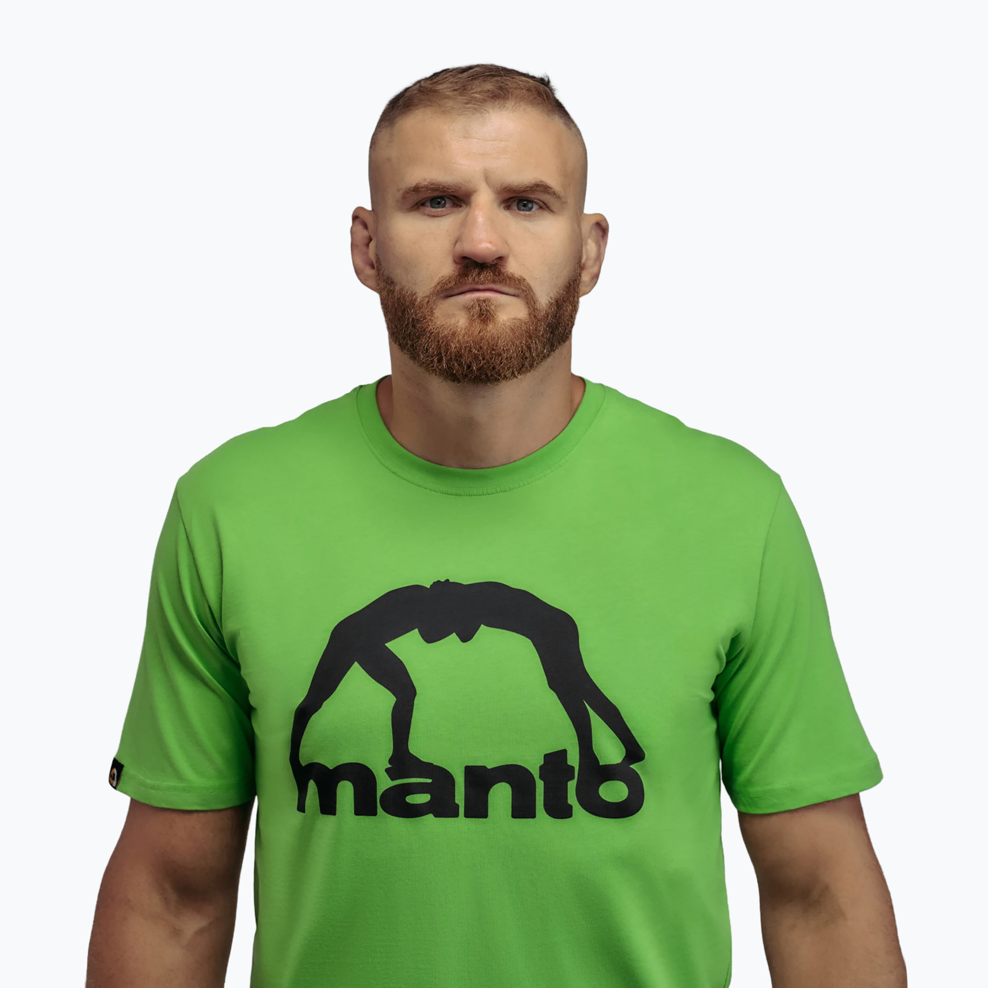 Мъжка тениска MANTO Vibe 25 neon green/reflective