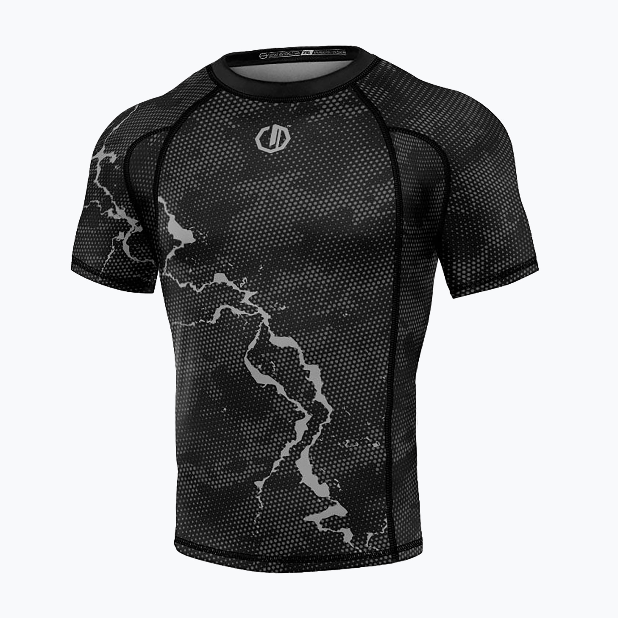 Rashguard pentru bărbați Octagon Legion Premium marble/camo grey