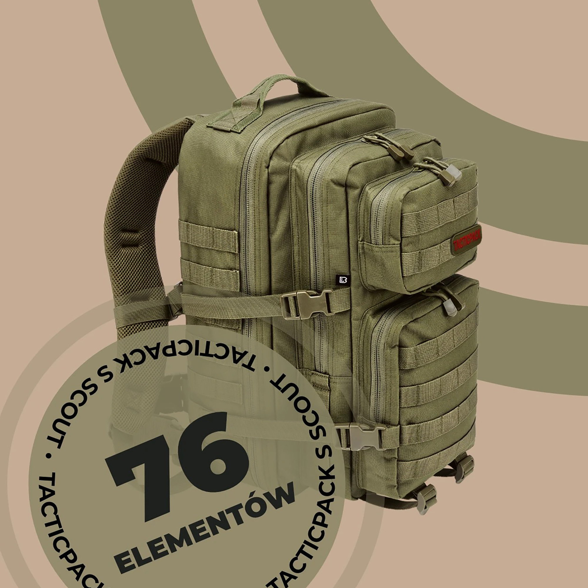 Евакуационна раница TACTICPACK Scout 40 l olive