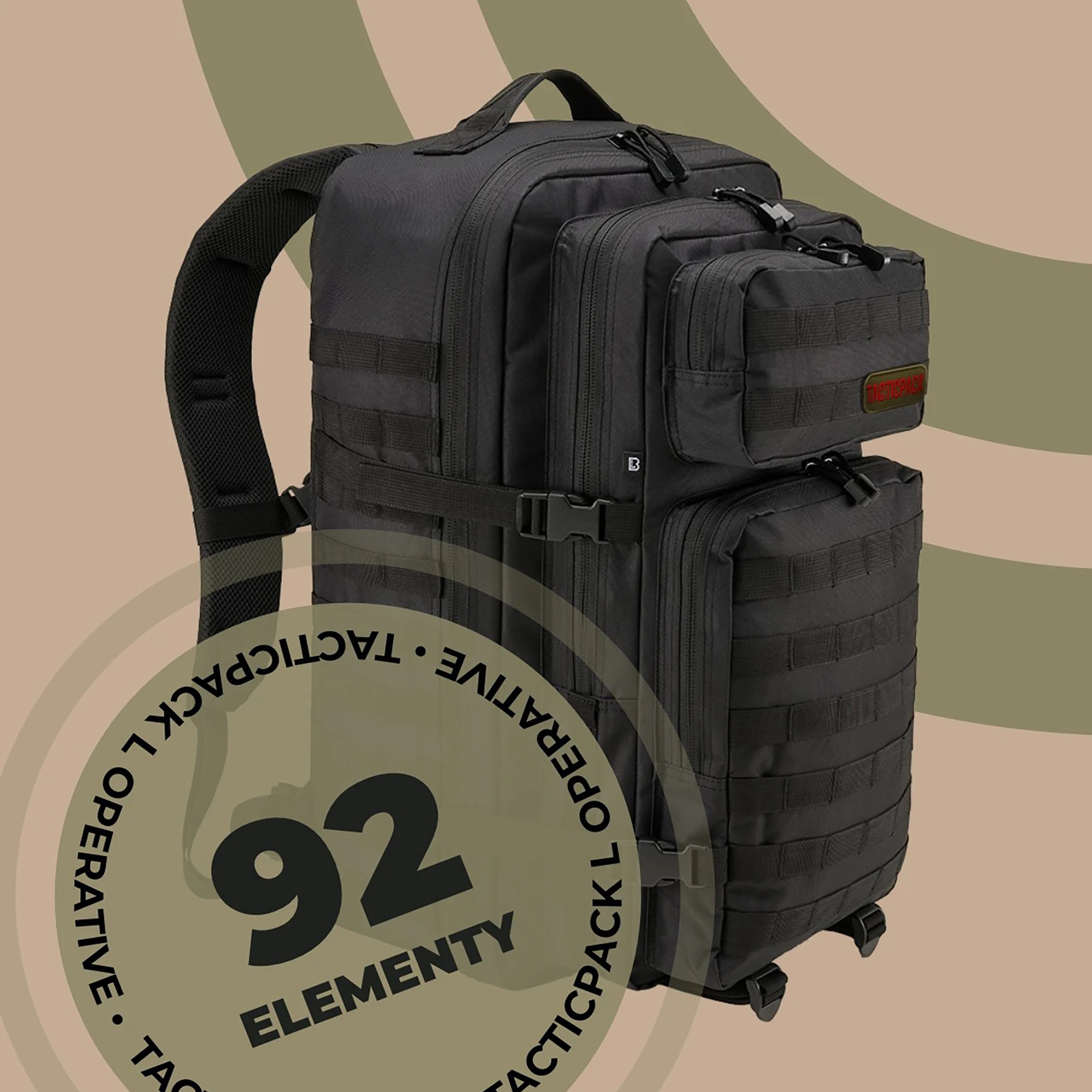 Евакуационна раница TACTICPACK Operative black