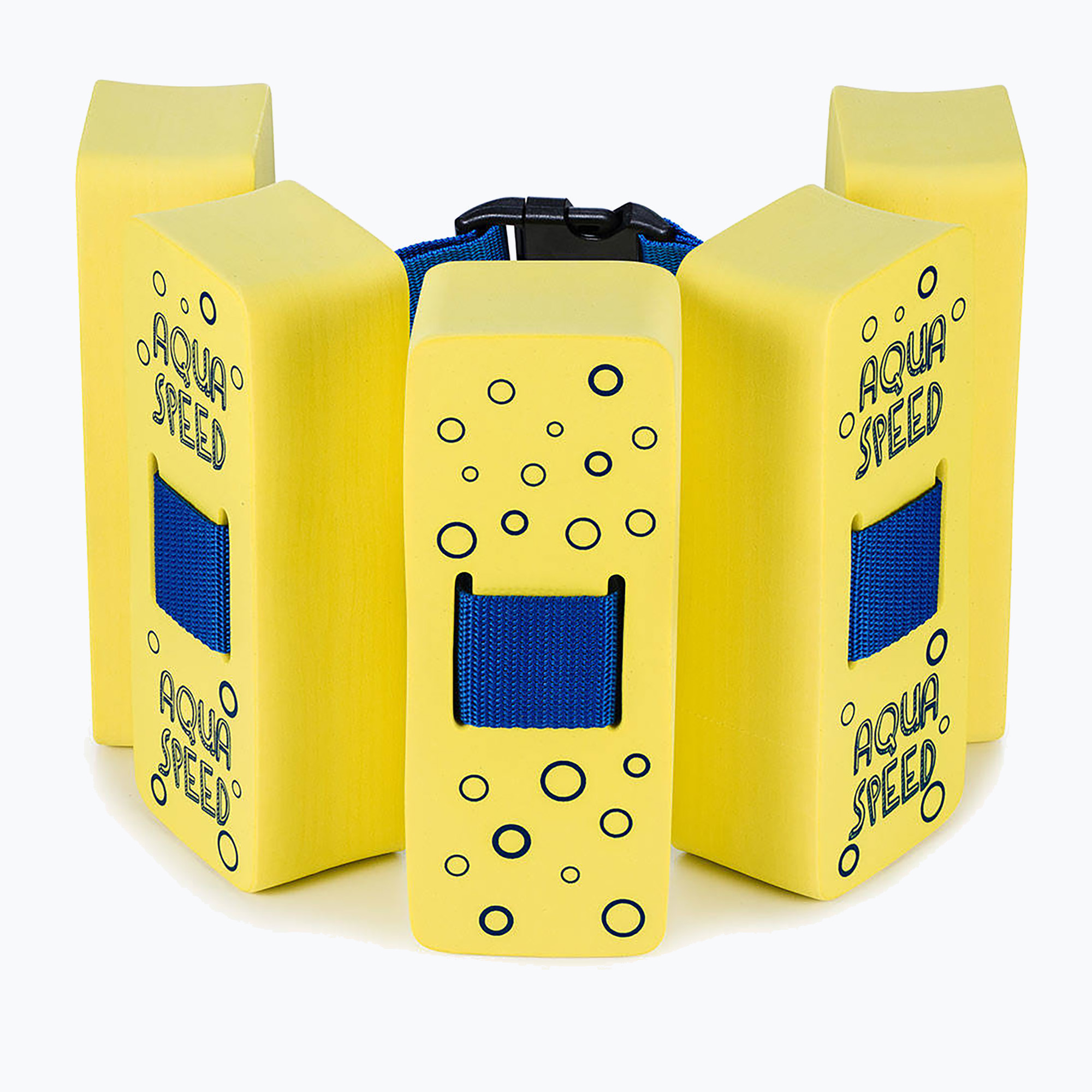 AQUA-SPEED детски плавателен колан Kiddie II Octopus жълт 538