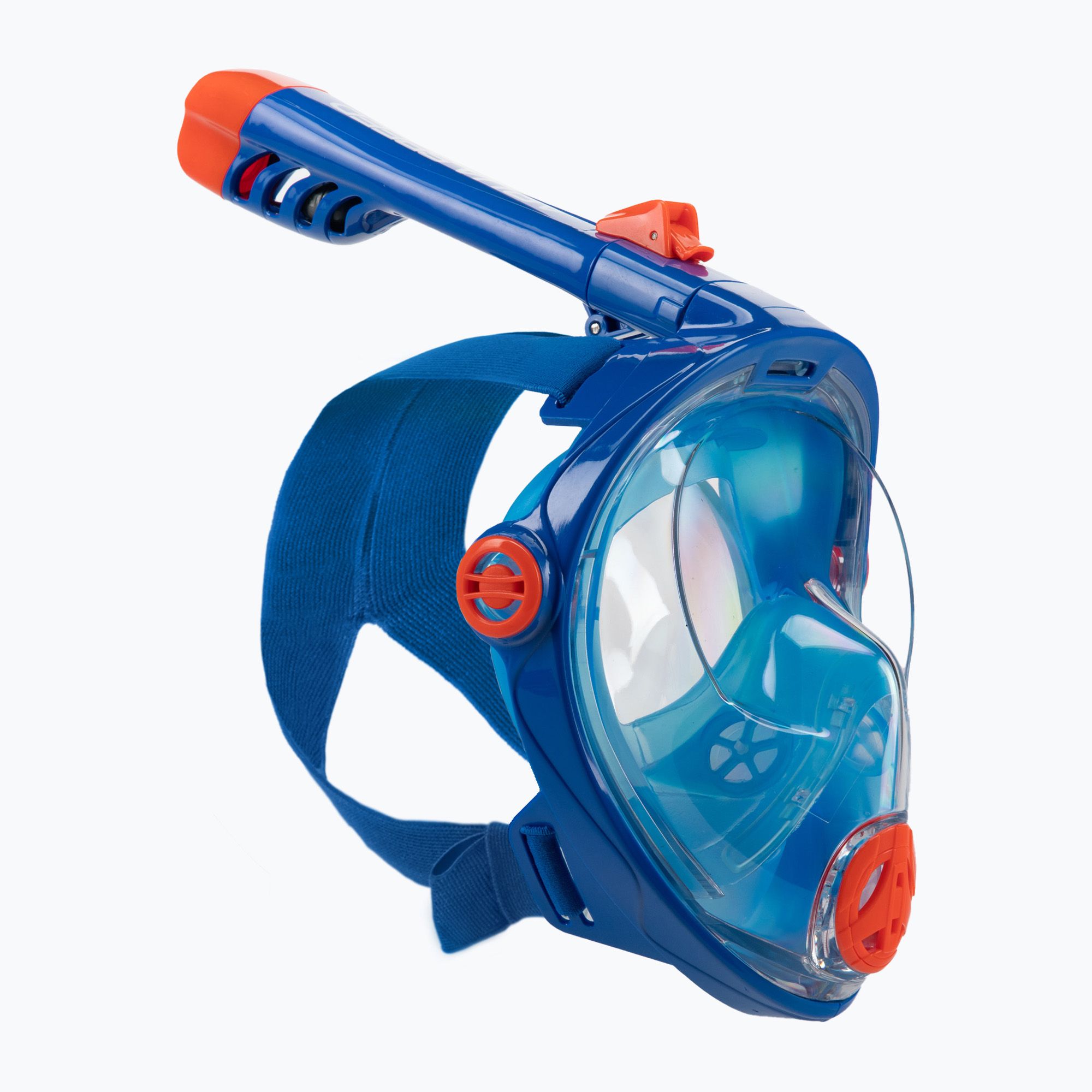 Maska pełnotwarzowa do snorkelingu dziecięca AQUA-SPEED Spectra 2.0 Kid niebieska 