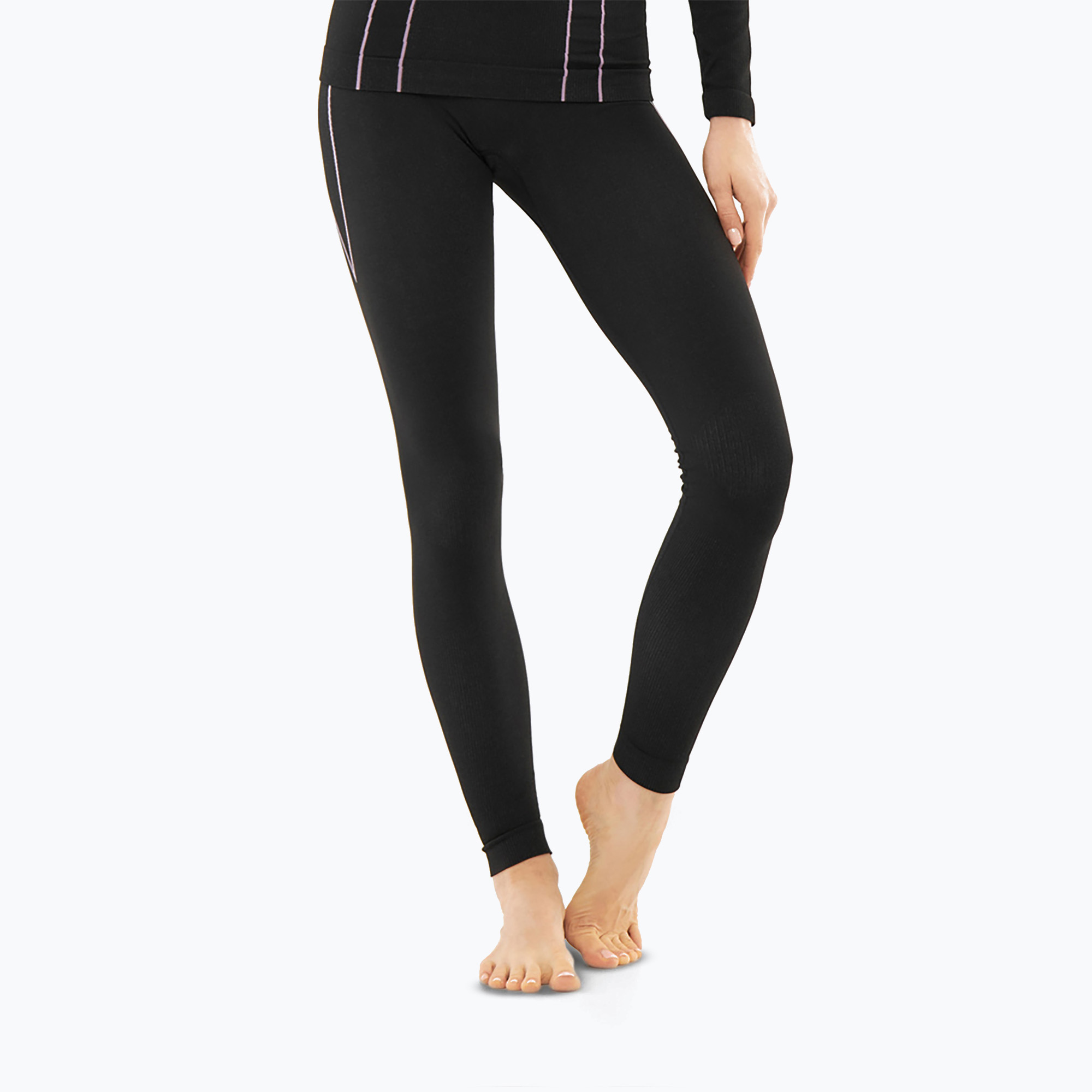 Dámske termo nohavice Viking Etna 2.0 black/purple