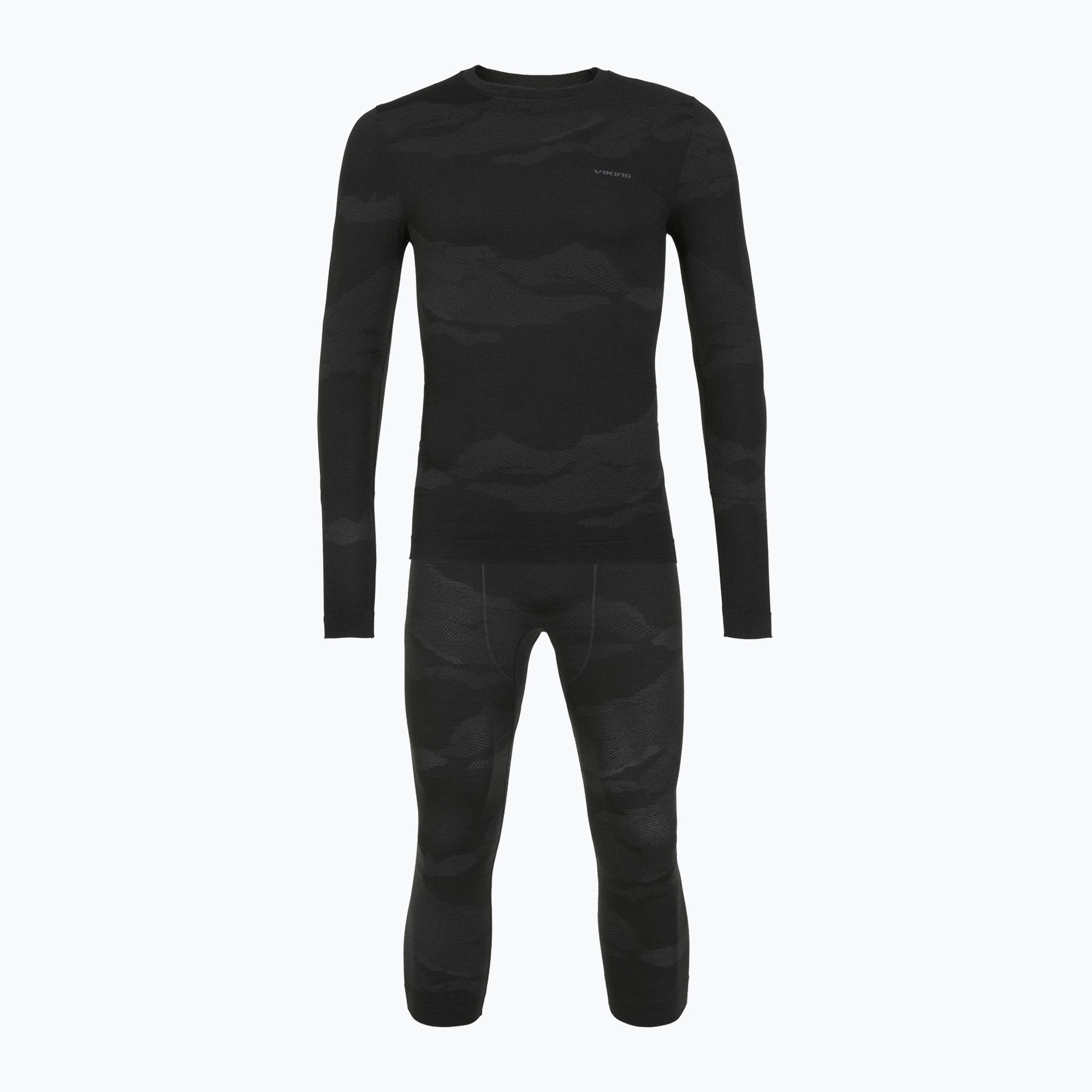 Férfi thermo alsónemű szett Viking Gasher 3/4 black (Gasher 3/4 500/27/1871)