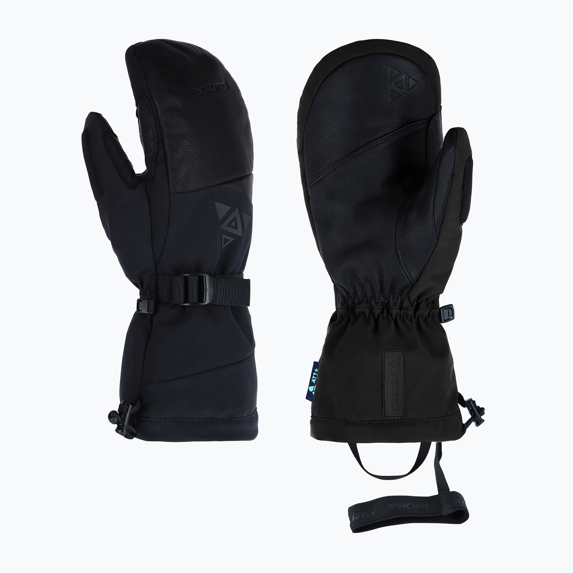 Мъжки скиорски ръкавици Viking full Norvik Pro Mitten Freeride black