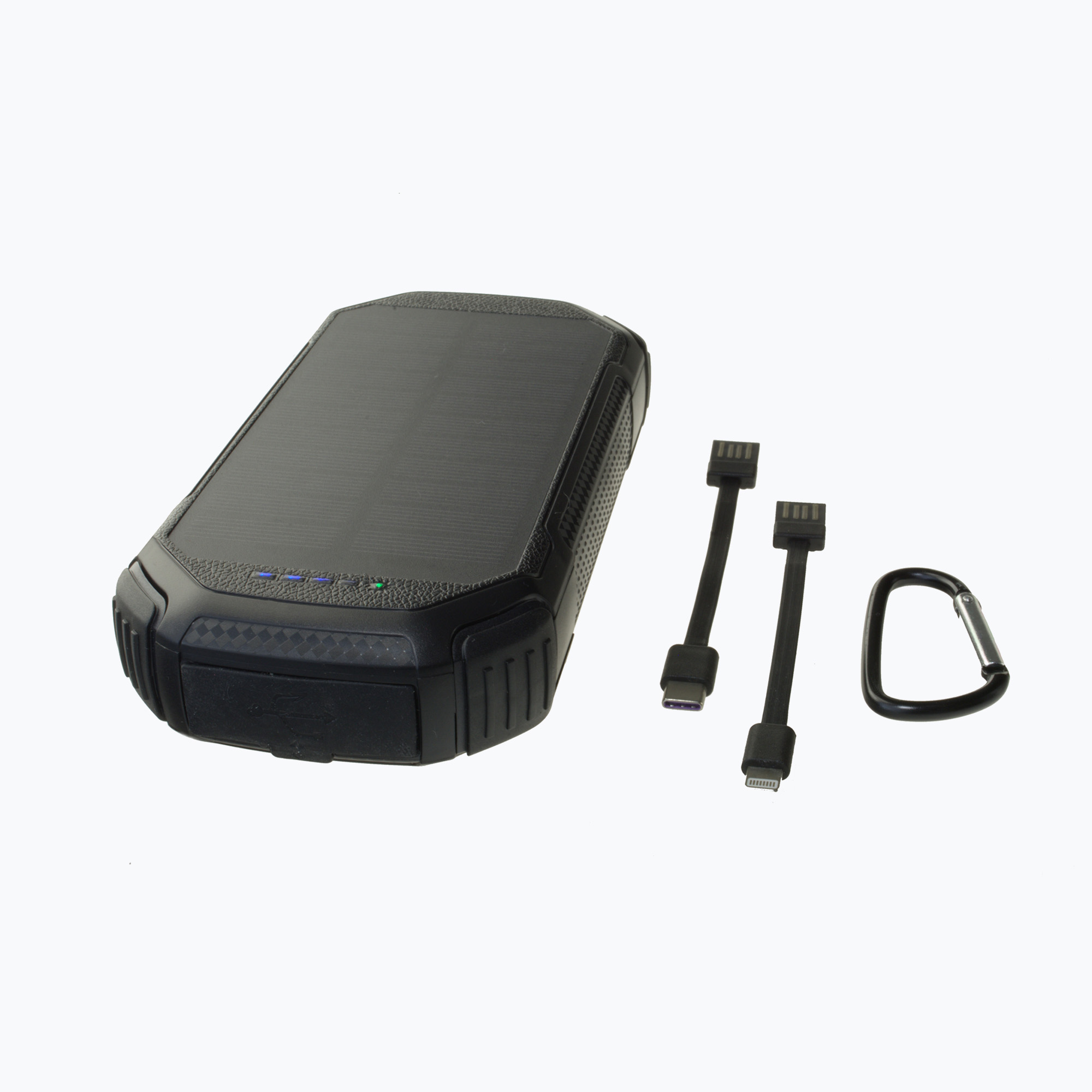Solárna powerbanka PowerNeed S20000C 1W black