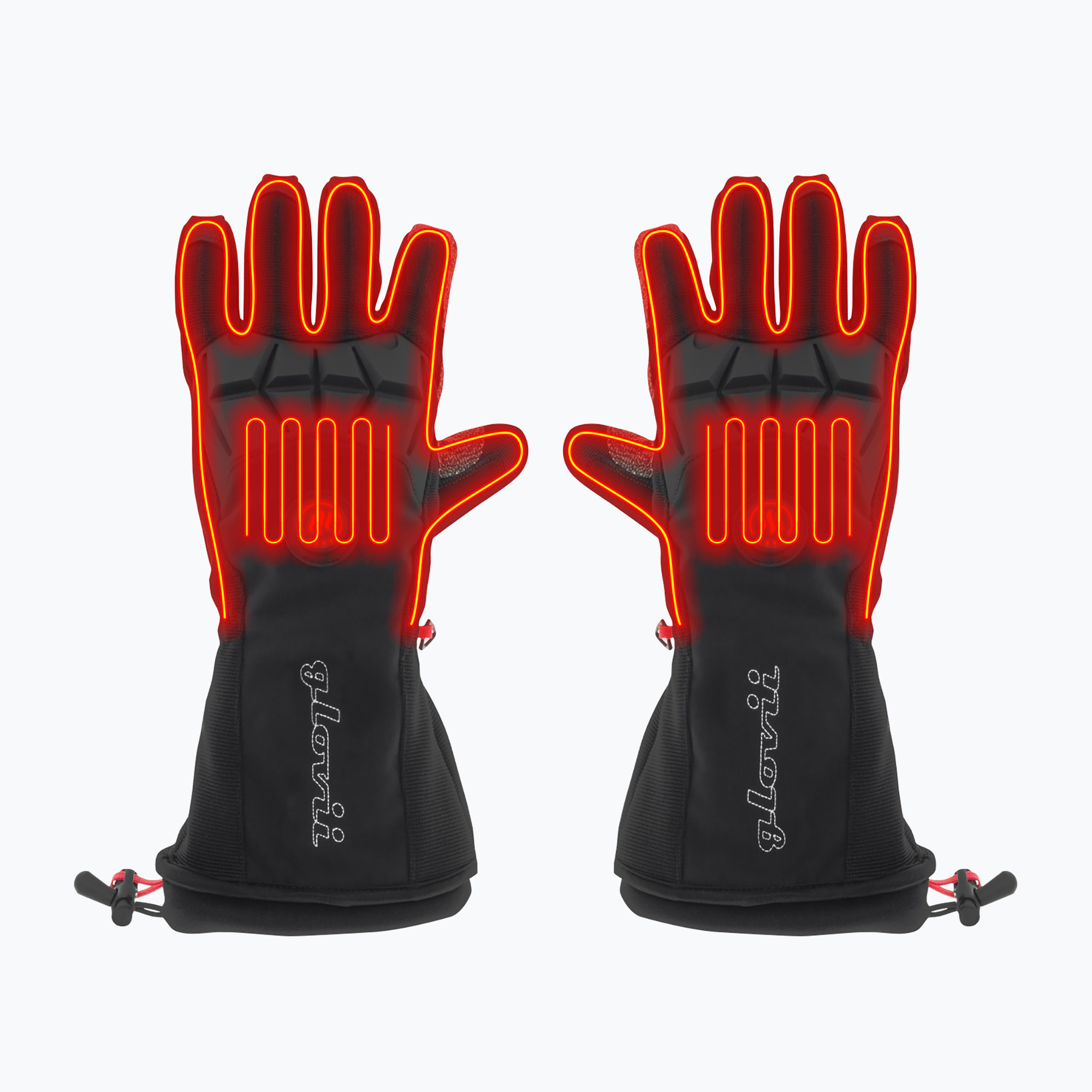 Rękawice ogrzewane Glovii GR2 czarne 