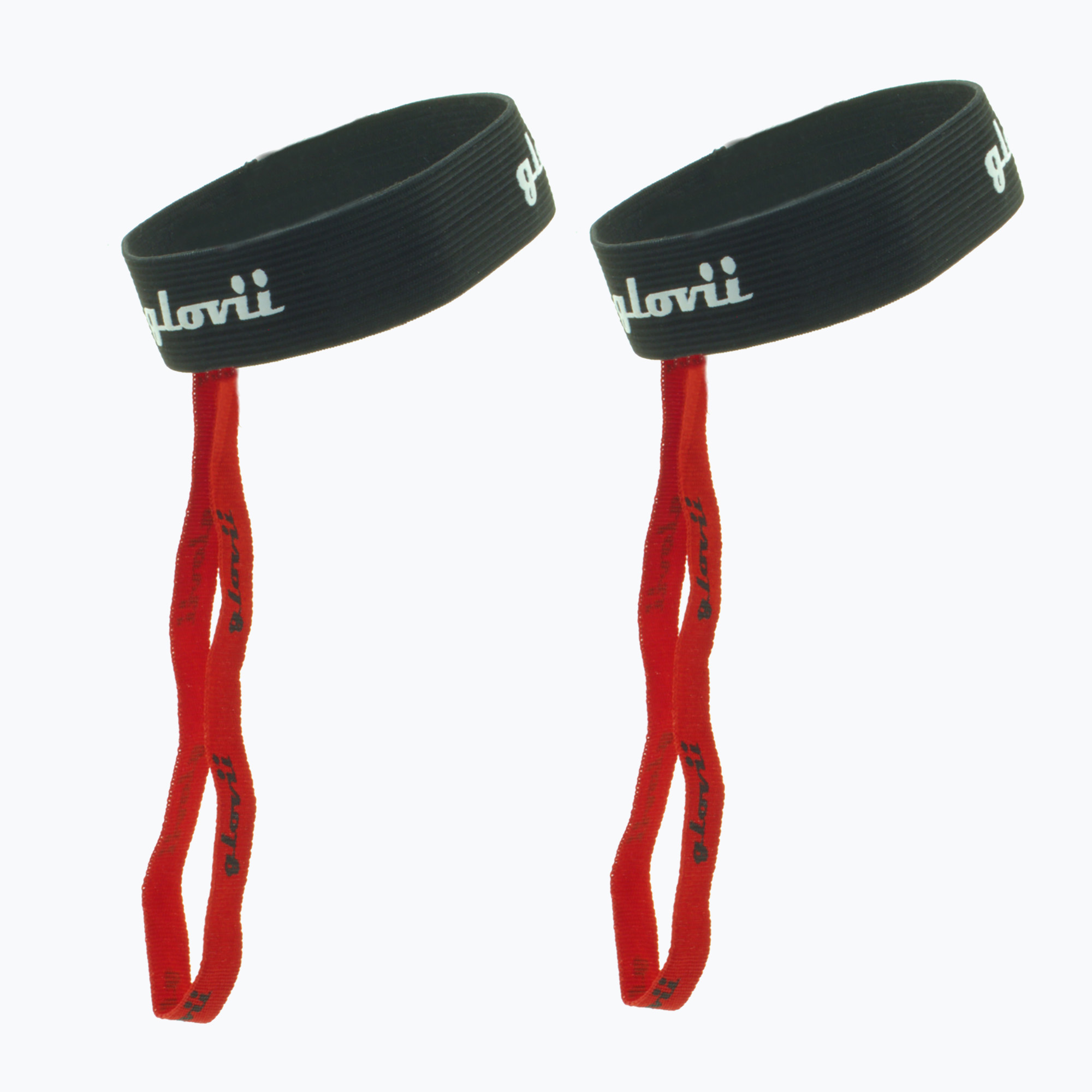 Glovii еластична лента за ръкавици висулка 2 бр. GSHN черен