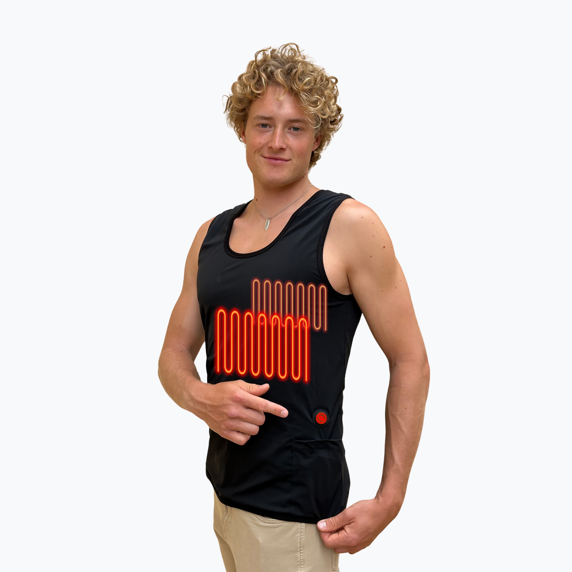 Kamizelka ogrzewana Glovii GV2 czarny 