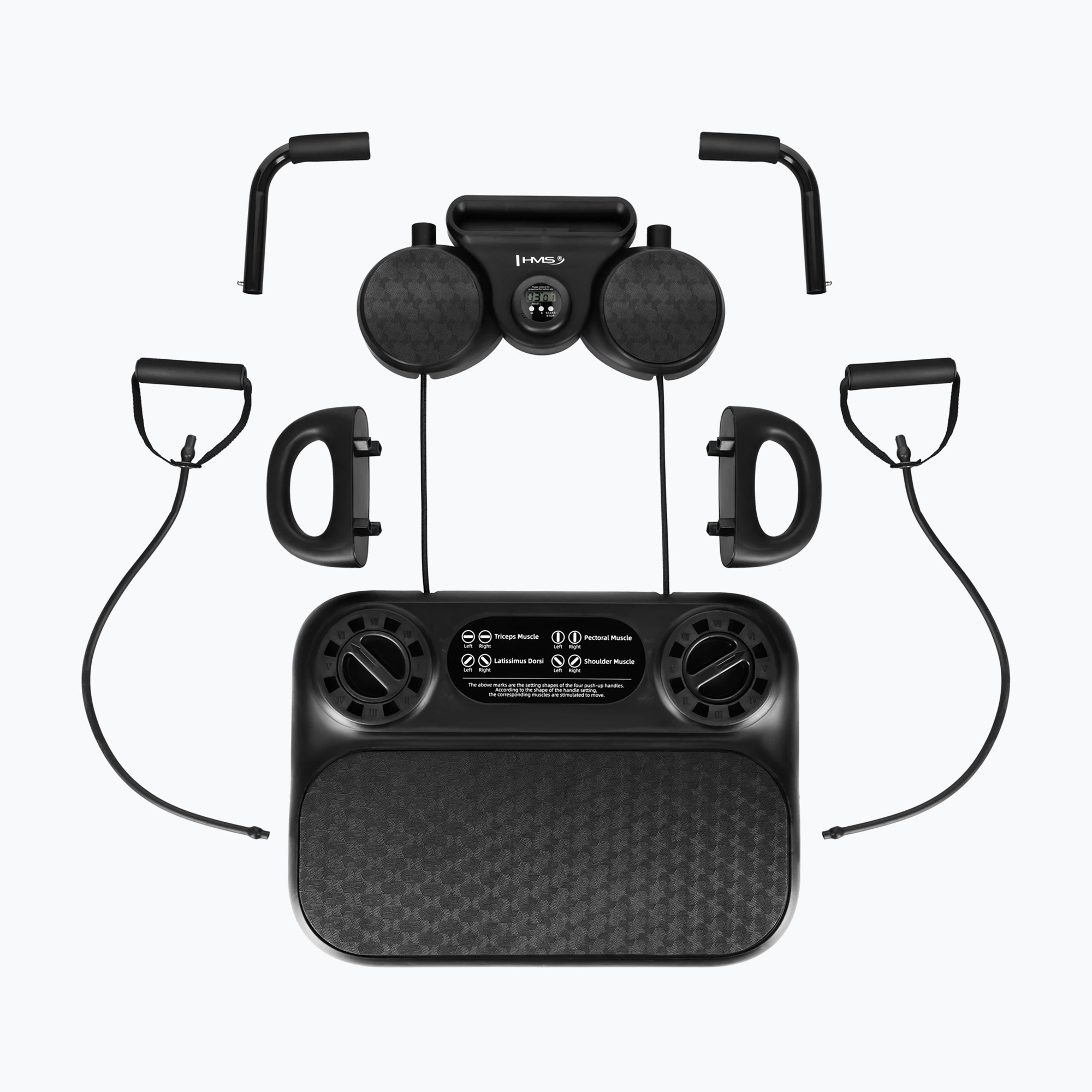 Platforma multifunkcyjna do ćwiczeń z linkami HMS DBP01 black 