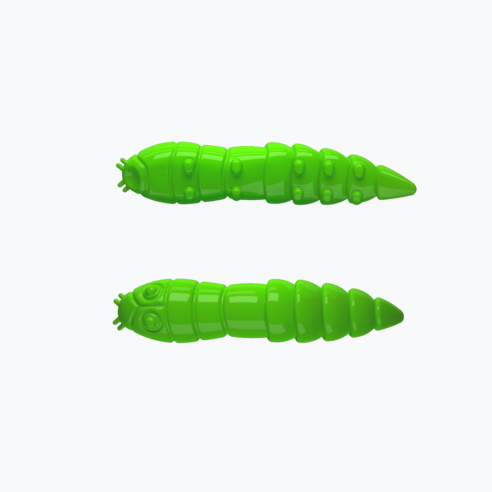 Libra Lures Kukolka Krill hot green rubber lure KUKOLKAK27