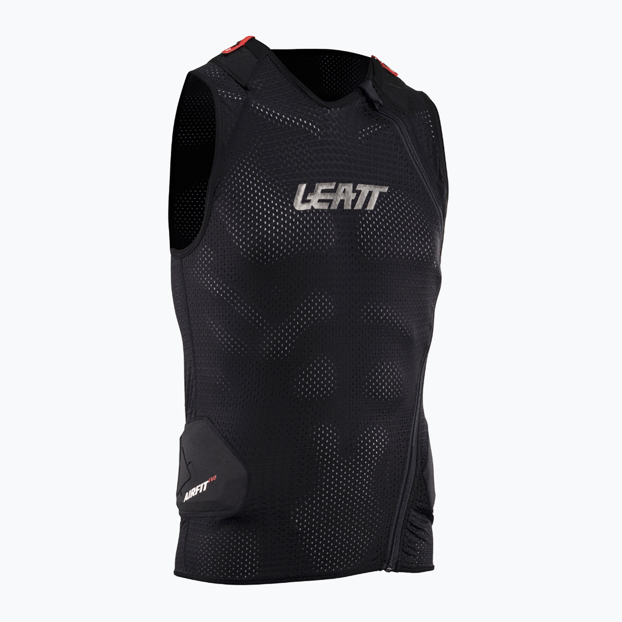 Tricou de ciclism cu apărători pentru bărbați Leatt 3DF AirFit Evo Back Protector black (3DF AirFit Evo Back Protector 5024060642)