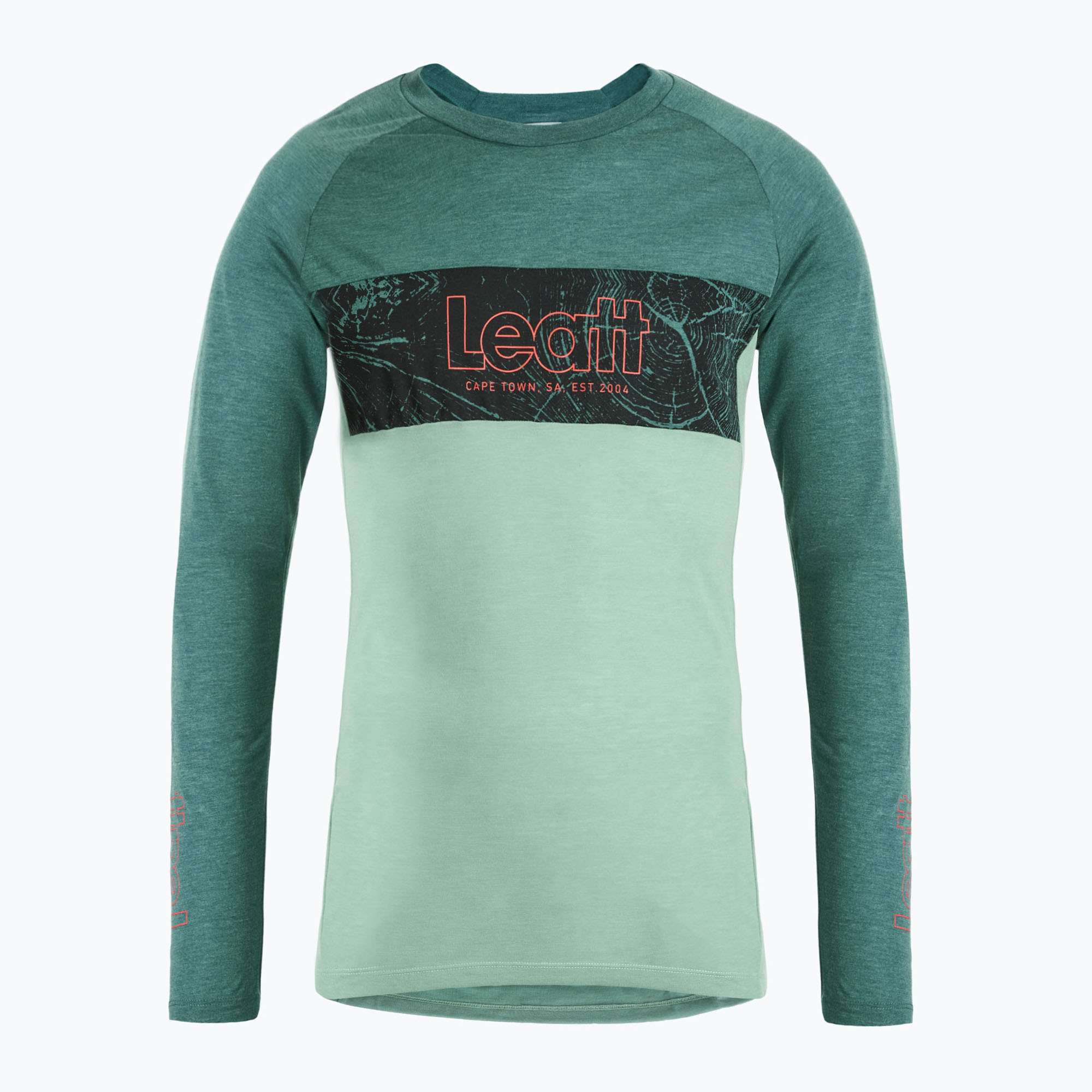 Мъжка блуза с дълъг ръкав за колоездене Leatt MTB Gravity 2.0 teal 