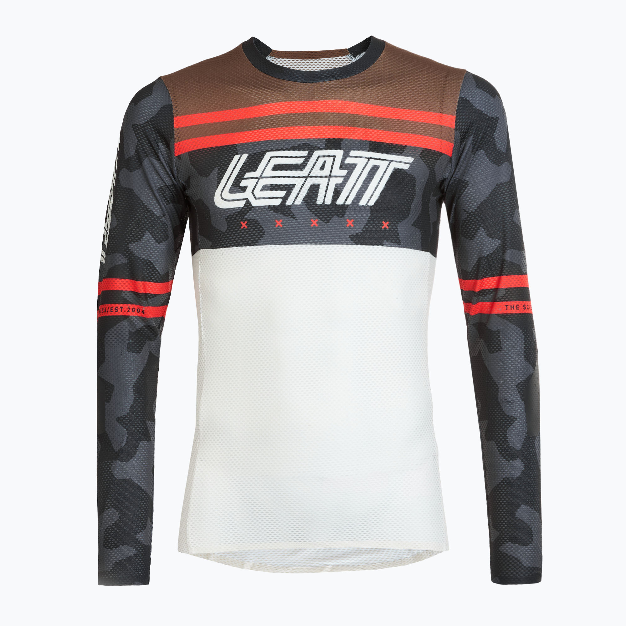 Men's cycling longsleeve Leatt MTB Gravity 4.0 cream