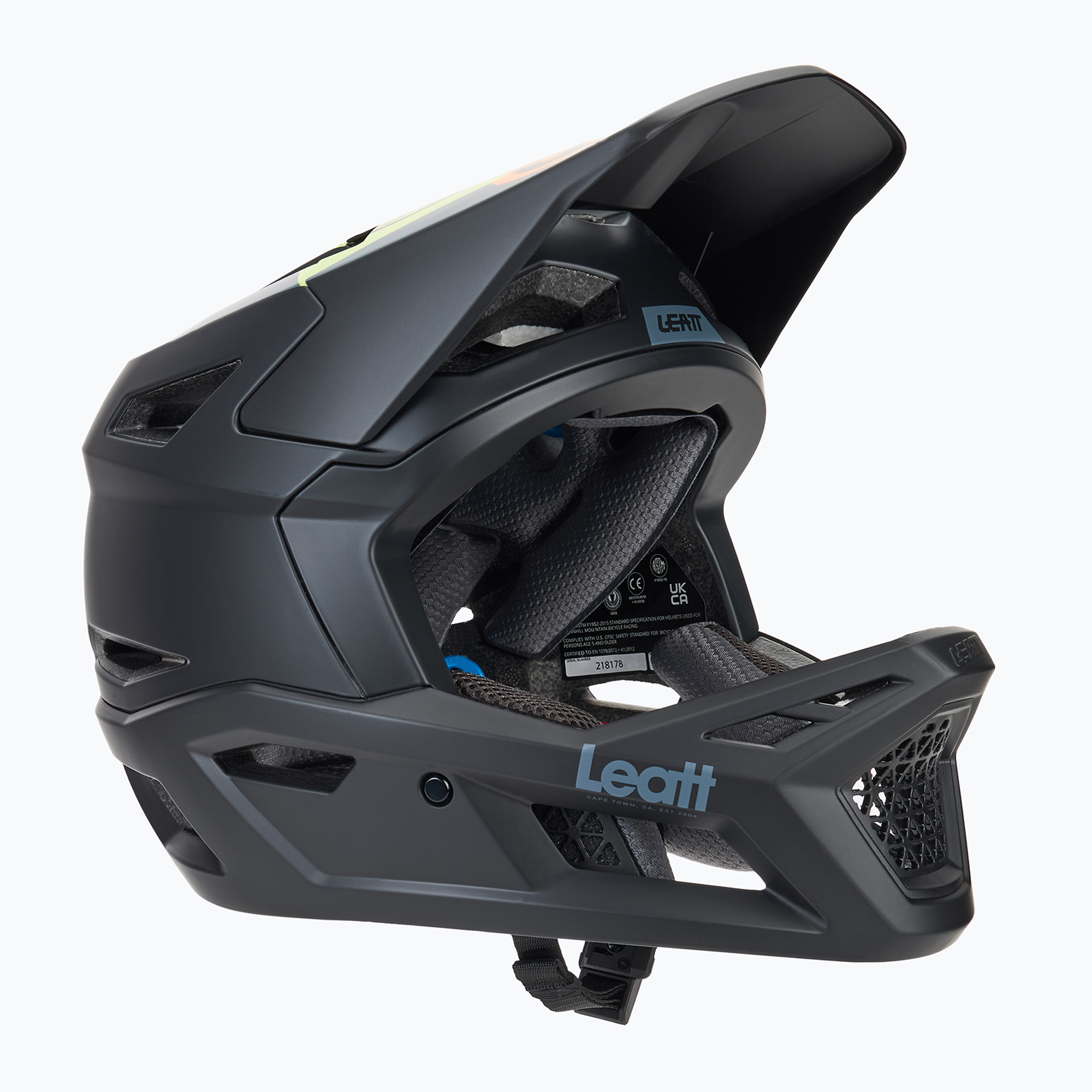 Leatt MTB Gravity 4.0 V25 black bike helmet (59-60 cm (L))