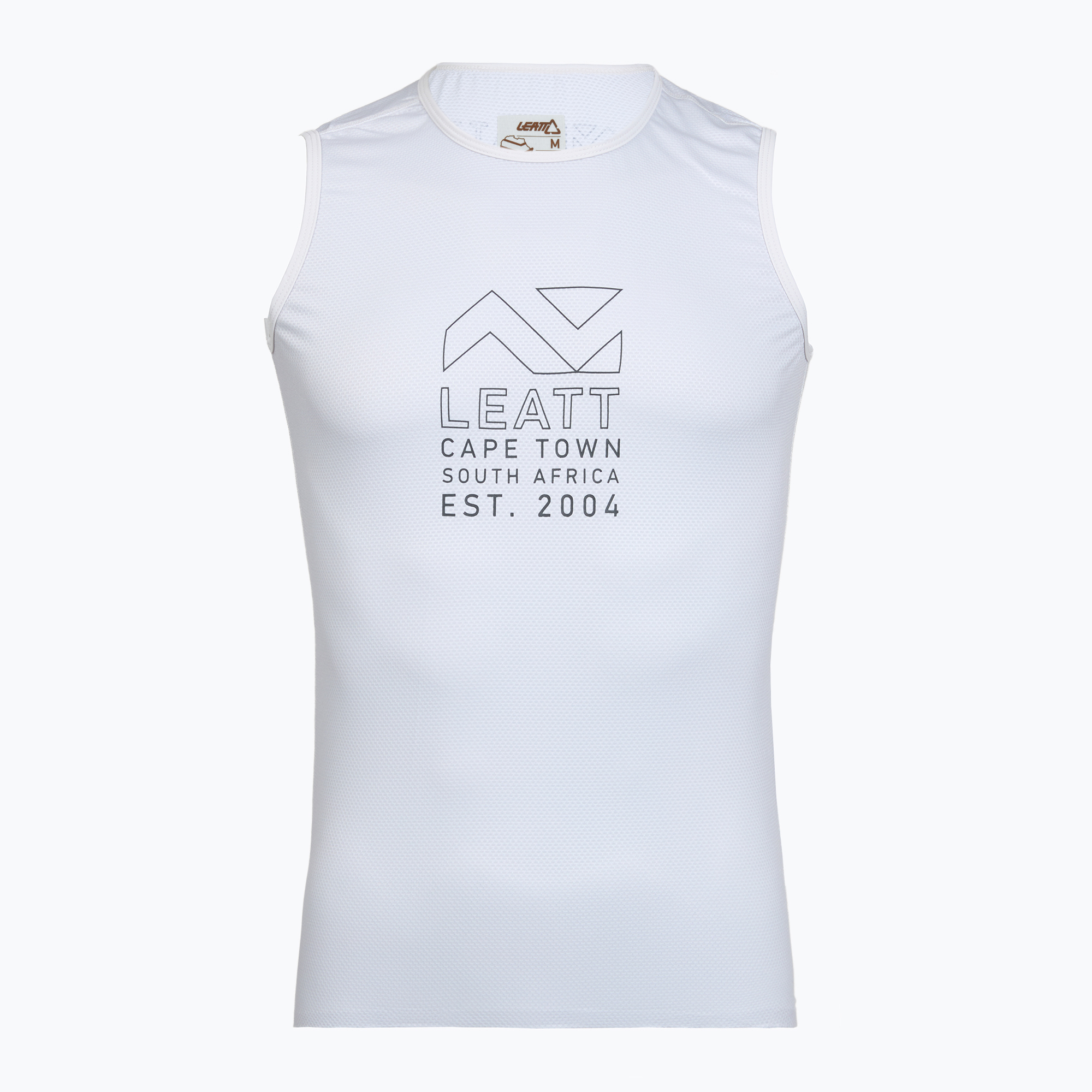 Tricou de ciclism pentru bărbați Leatt Sleeveless Base white
