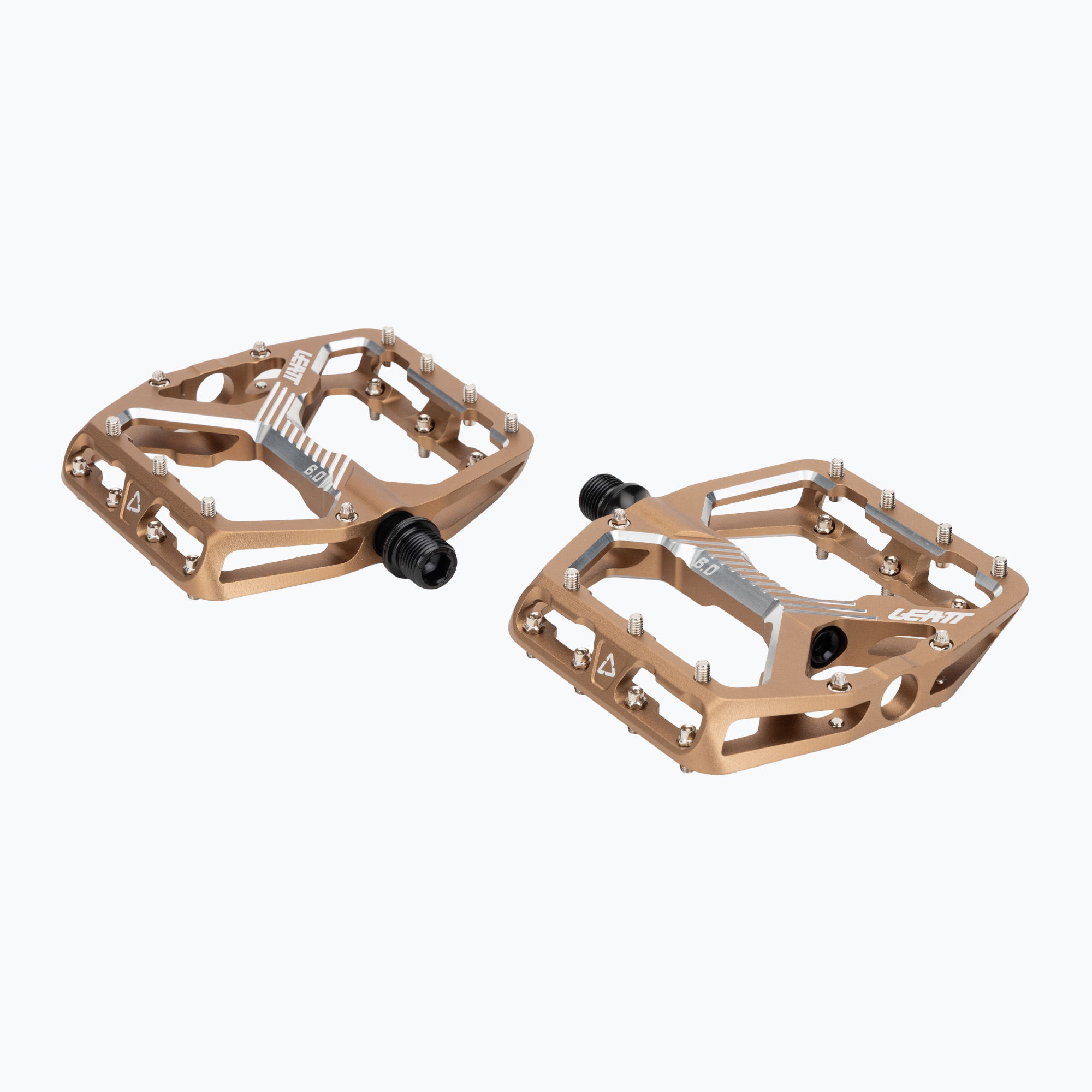 Pedale de bicicletă Leatt AllMnt 6.0 Flat frost bronze