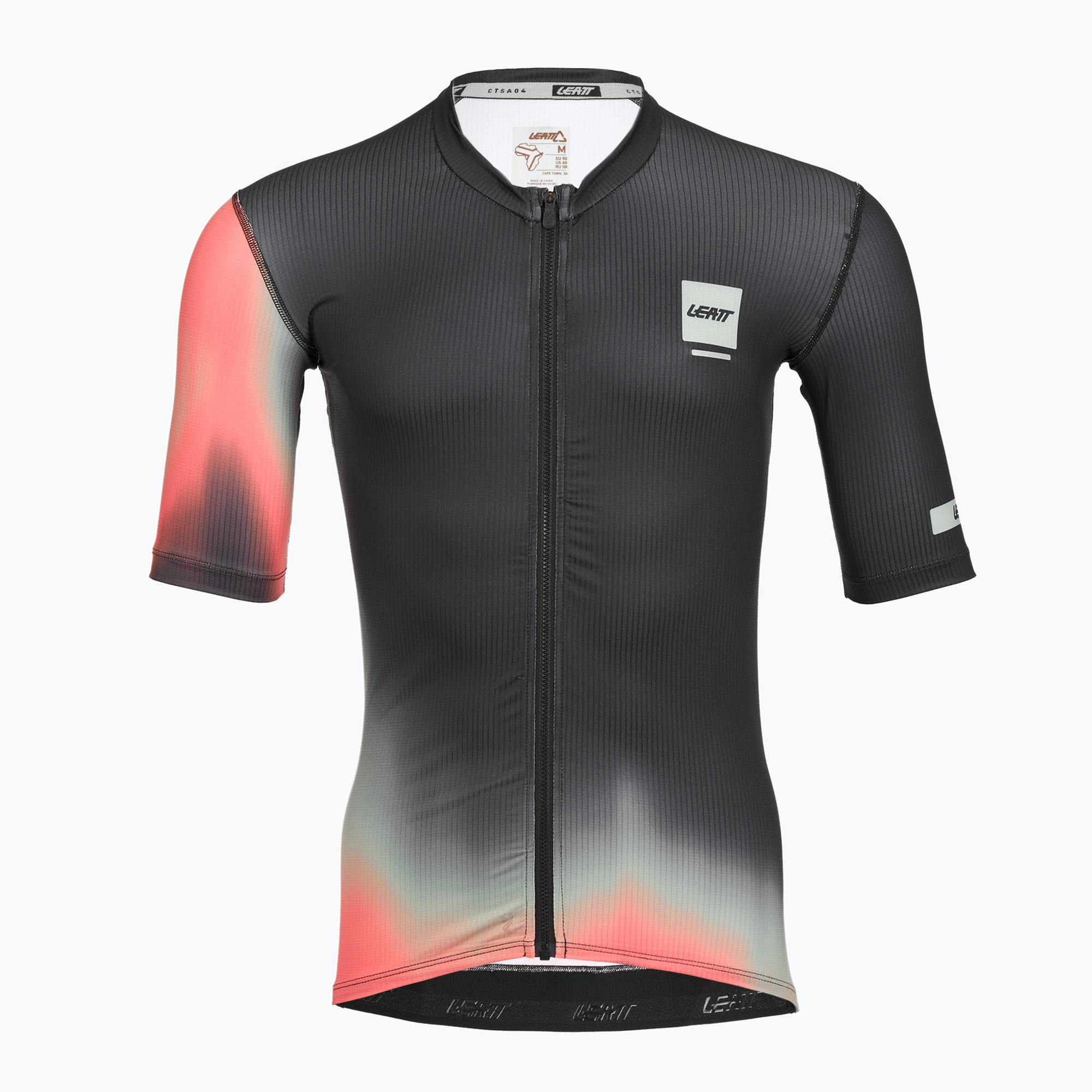 Tricou de ciclism pentru bărbați Leatt MTB Endurance 3.0 heatmap black