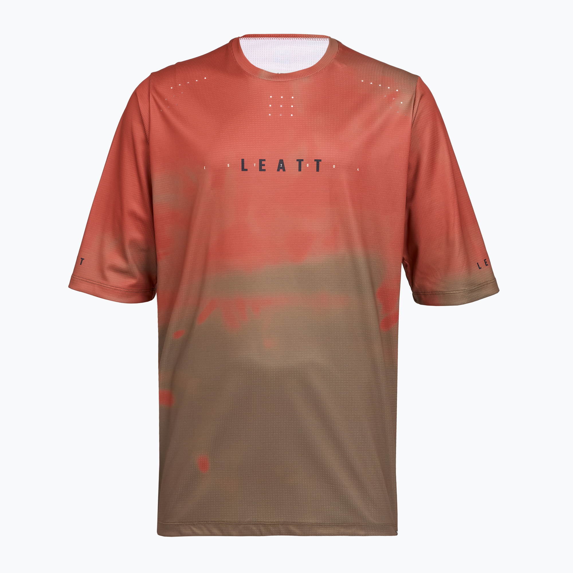Мъжка тениска за колоездене Leatt MTB Gravity 4.0 dusty red