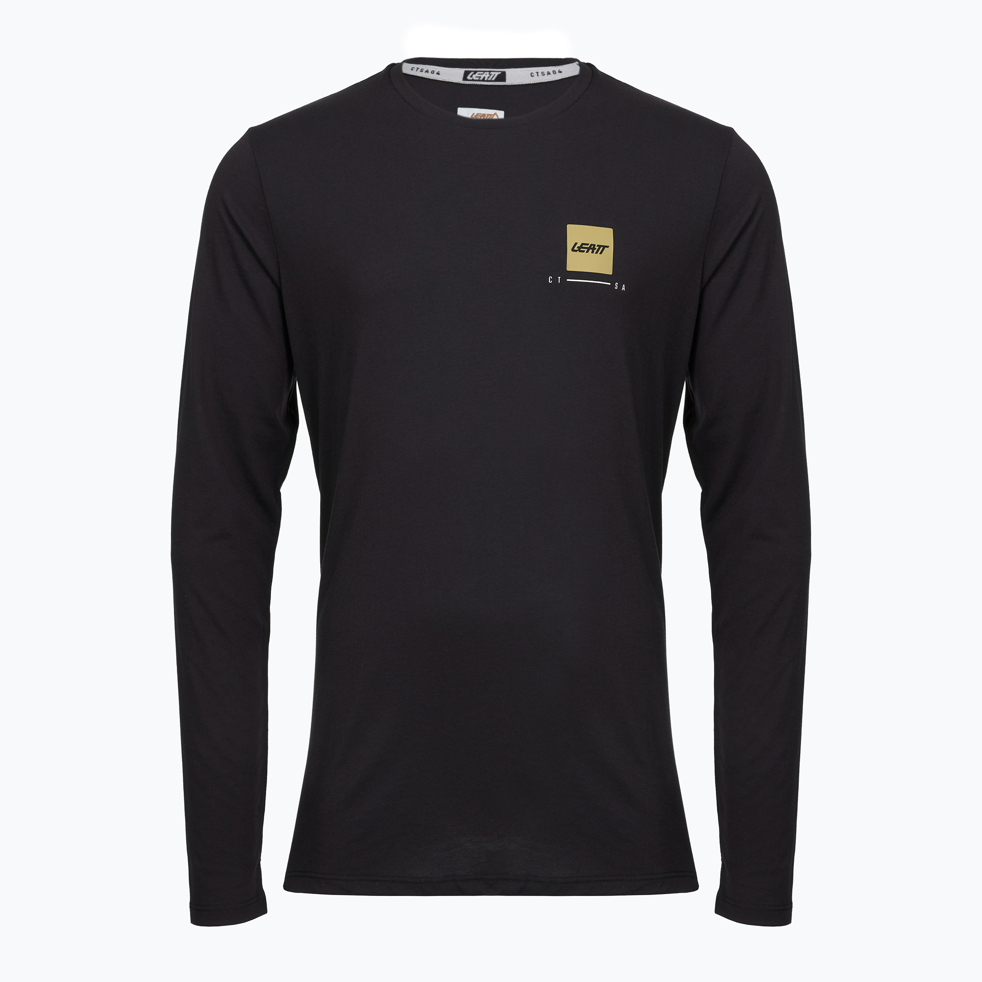 Longsleeve de ciclism pentru bărbați Leatt MTB Gravity 3.0 ghost black