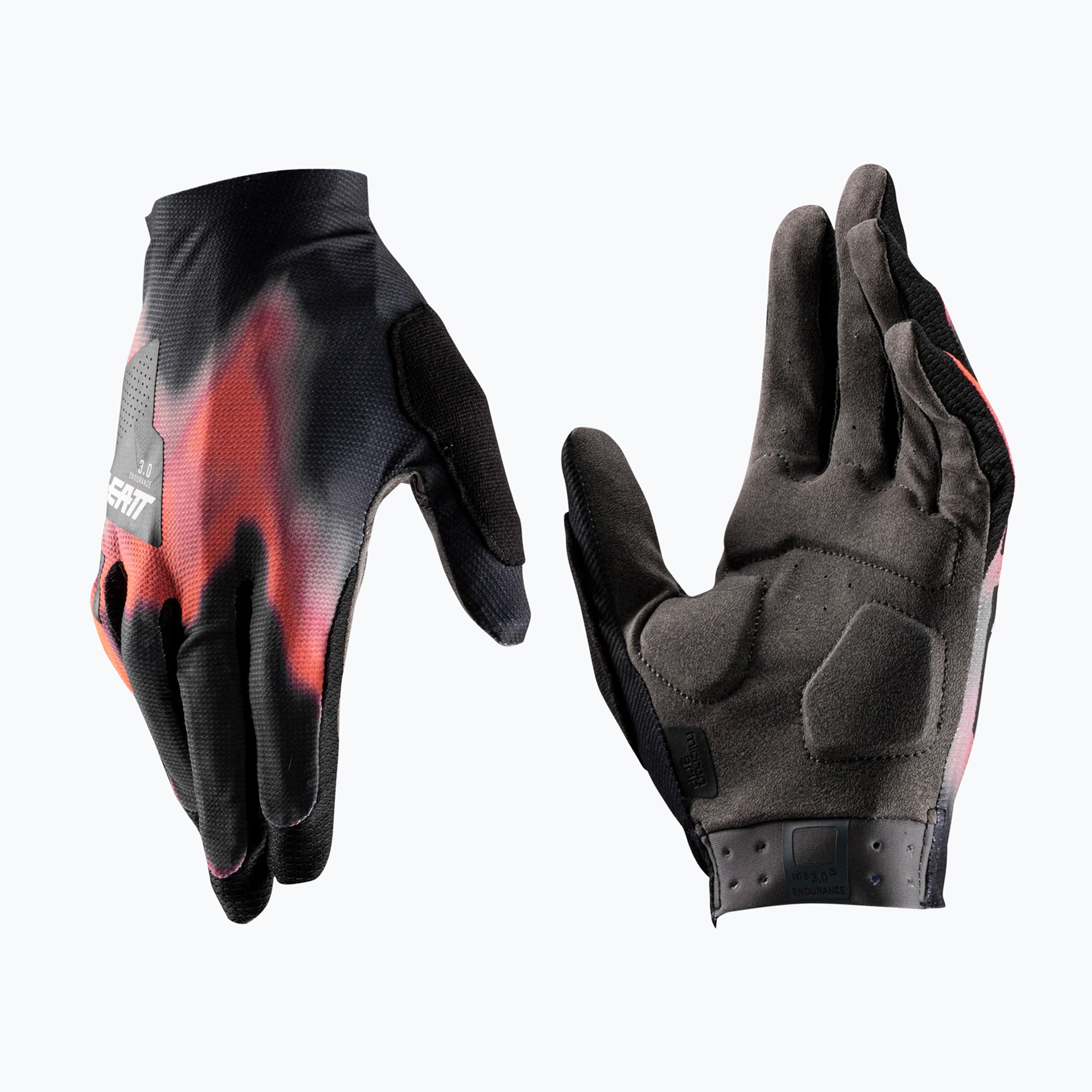 Мъжки велосипедни ръкавици Leatt MTB 3.0 Endurance heatmap red