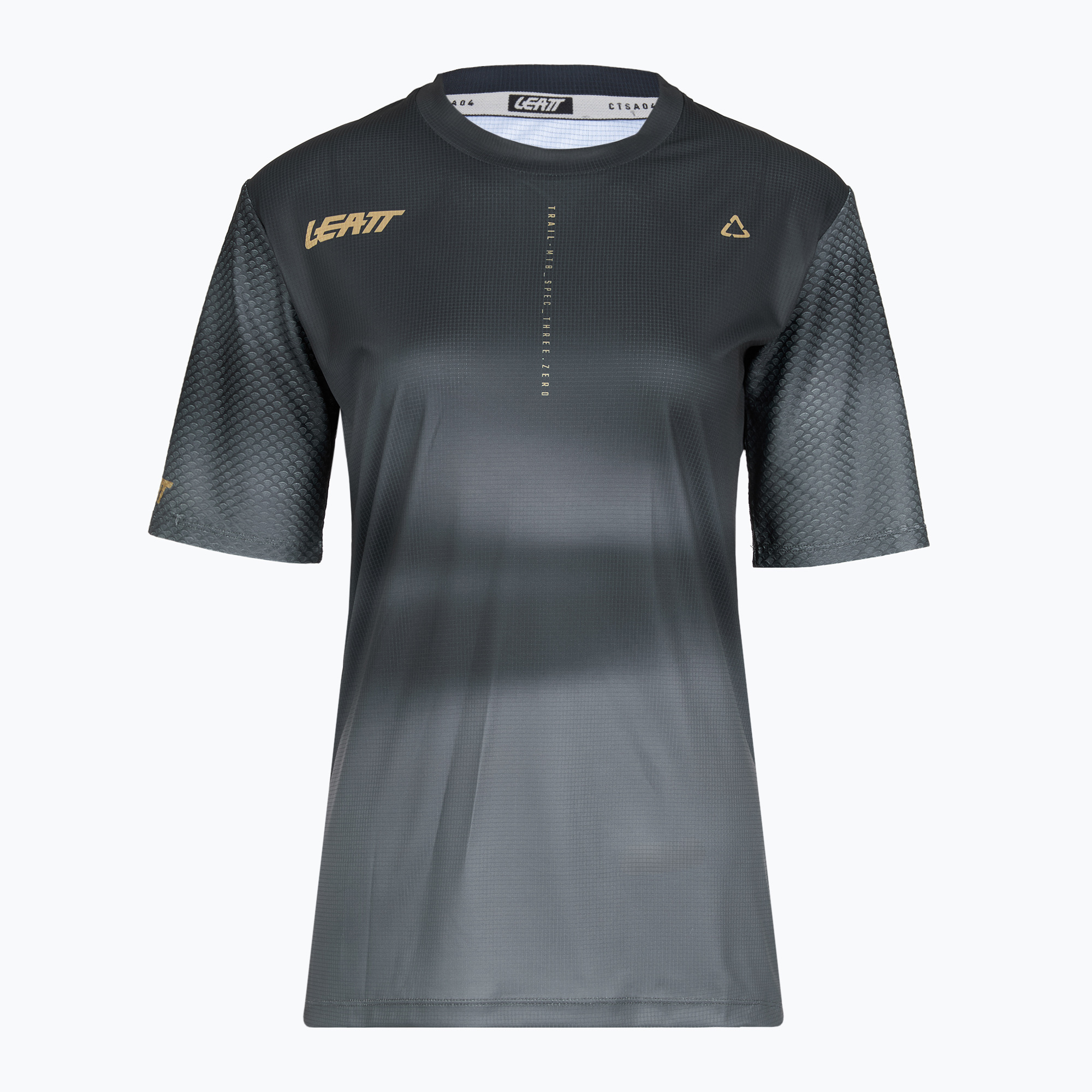Tricou de ciclism pentru femei Leatt MTB Trail 3.0 ghost black
