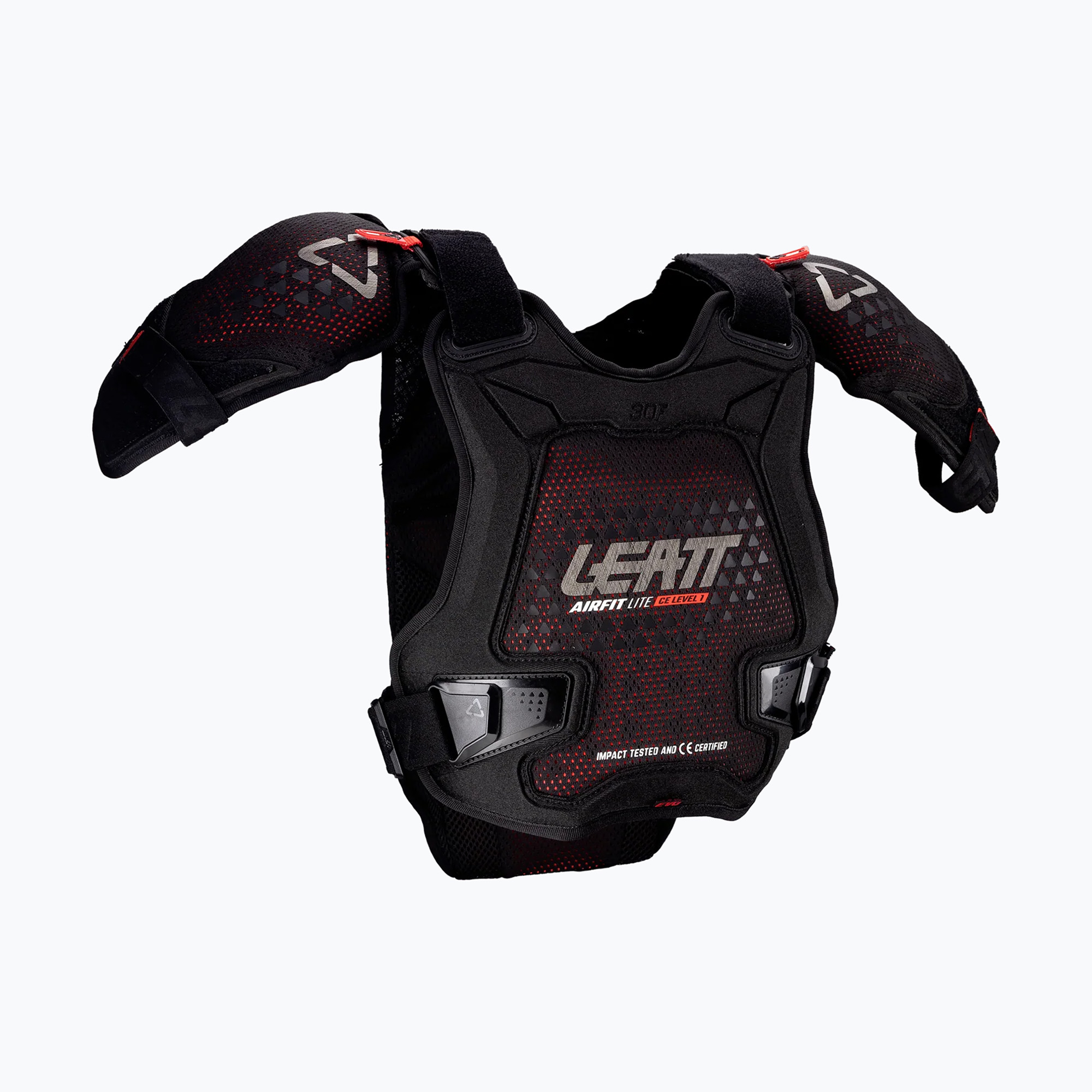 Детски велосипеден нагръдник Leatt Chest Protector 3DF AirFit Evo Pro black