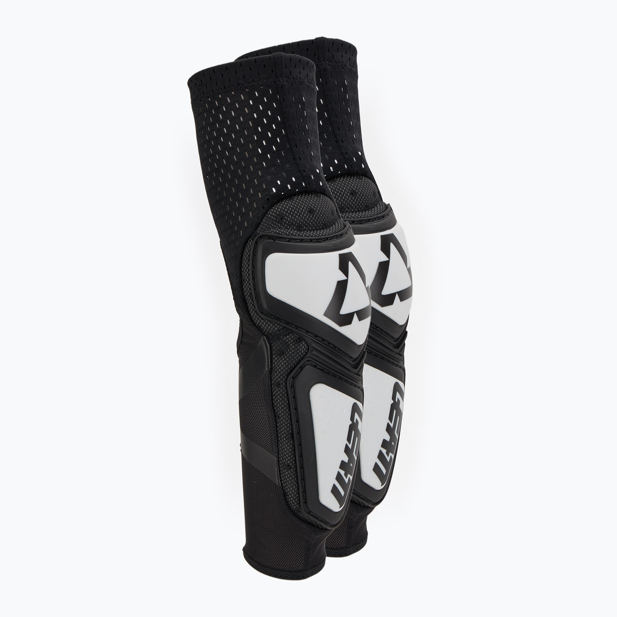 Leatt Contour white/black bike elbow protectors (XXL)
