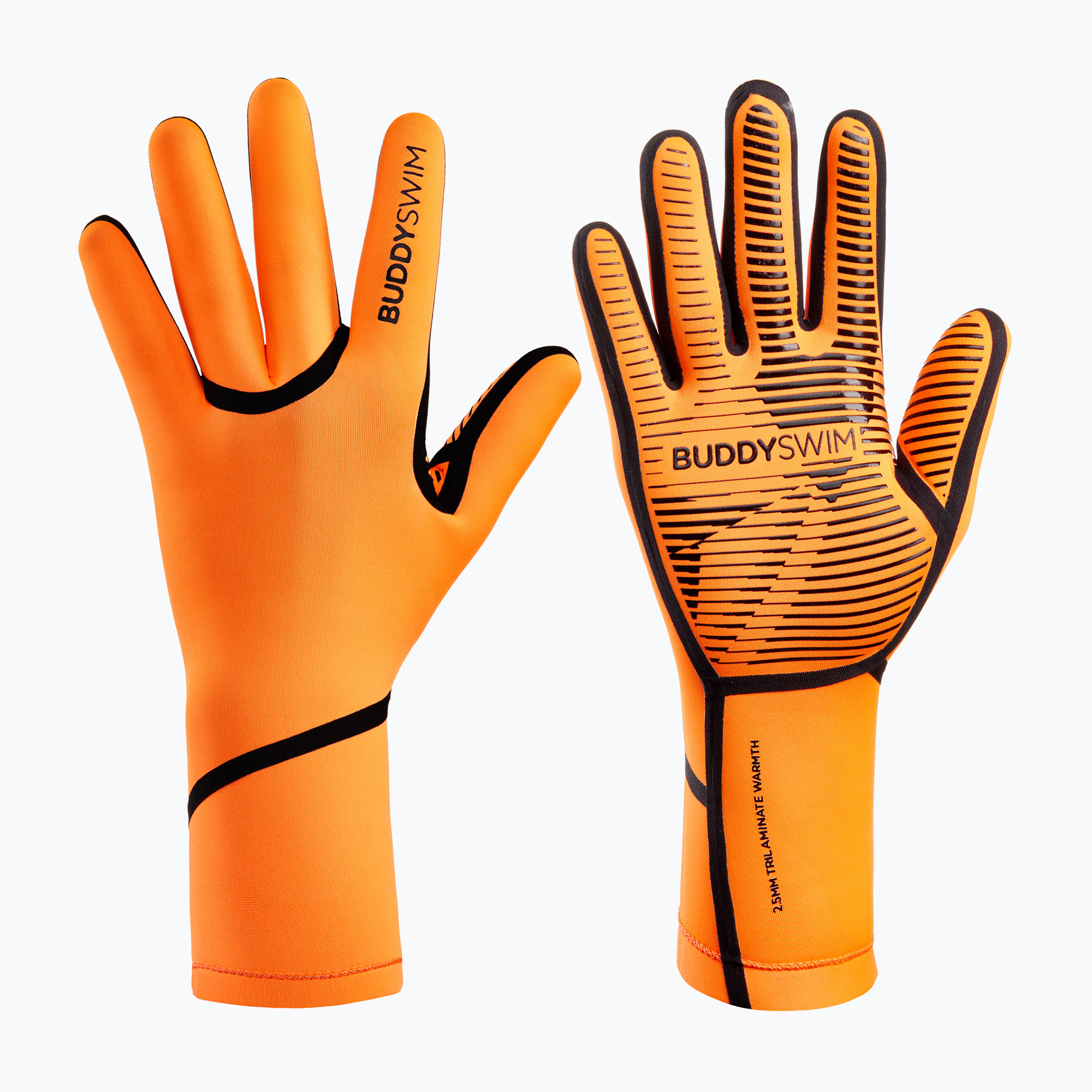 Rękawice neoprenowe BuddySwim Trilaminate Warmth 2.5 mm orange 