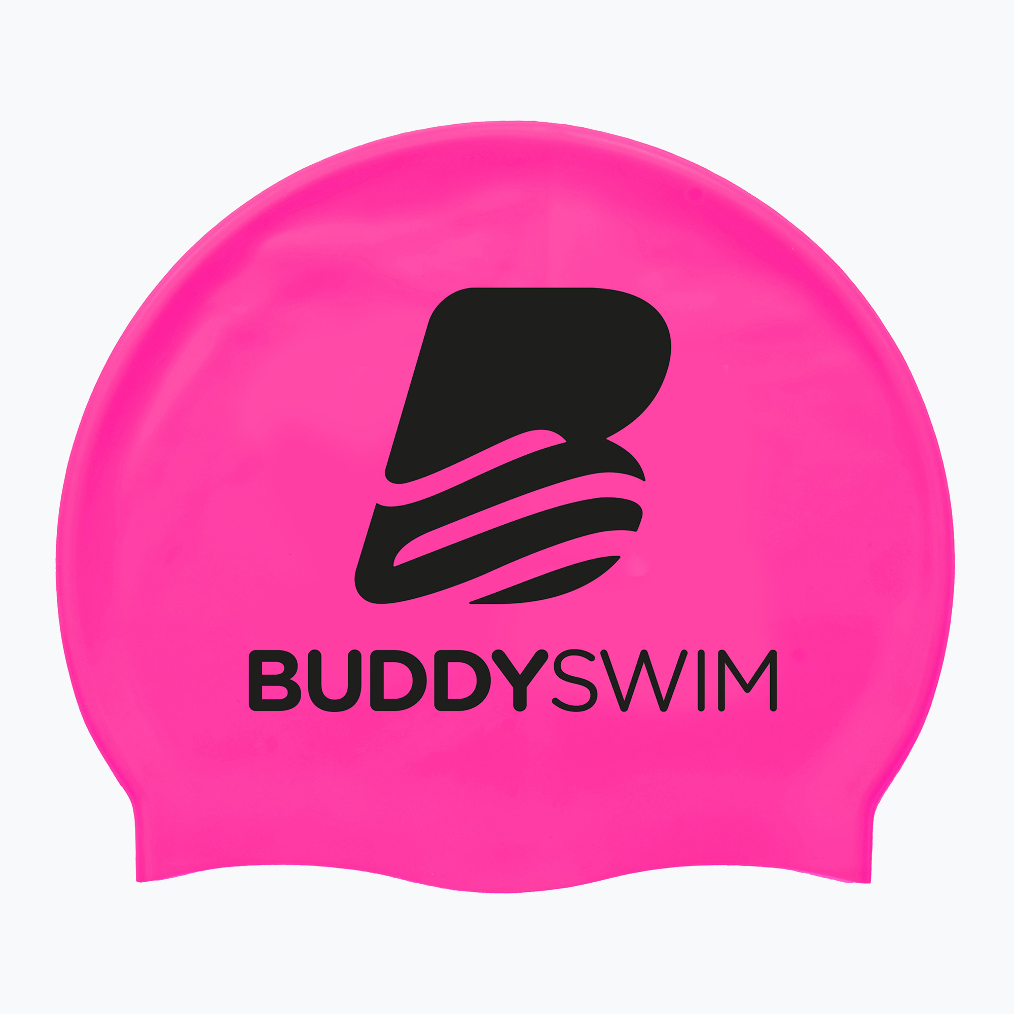 Плувна шапка BuddySwim BLogo Silicone pink
