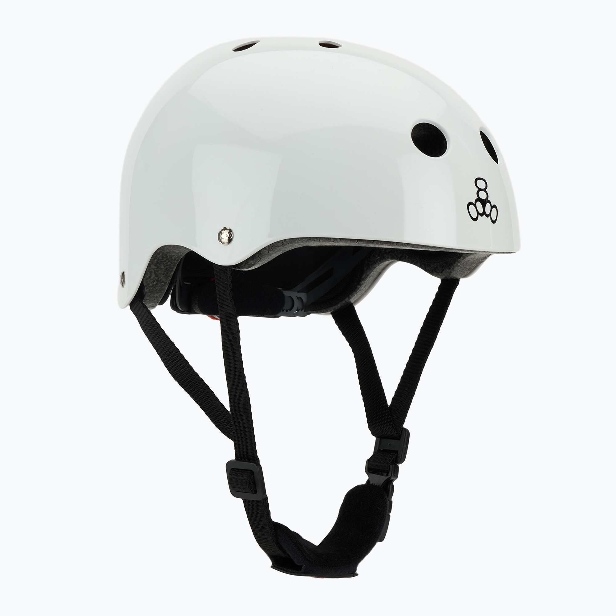 Kask dziecięcy Triple Eight Lil 8 Youth white glossy 