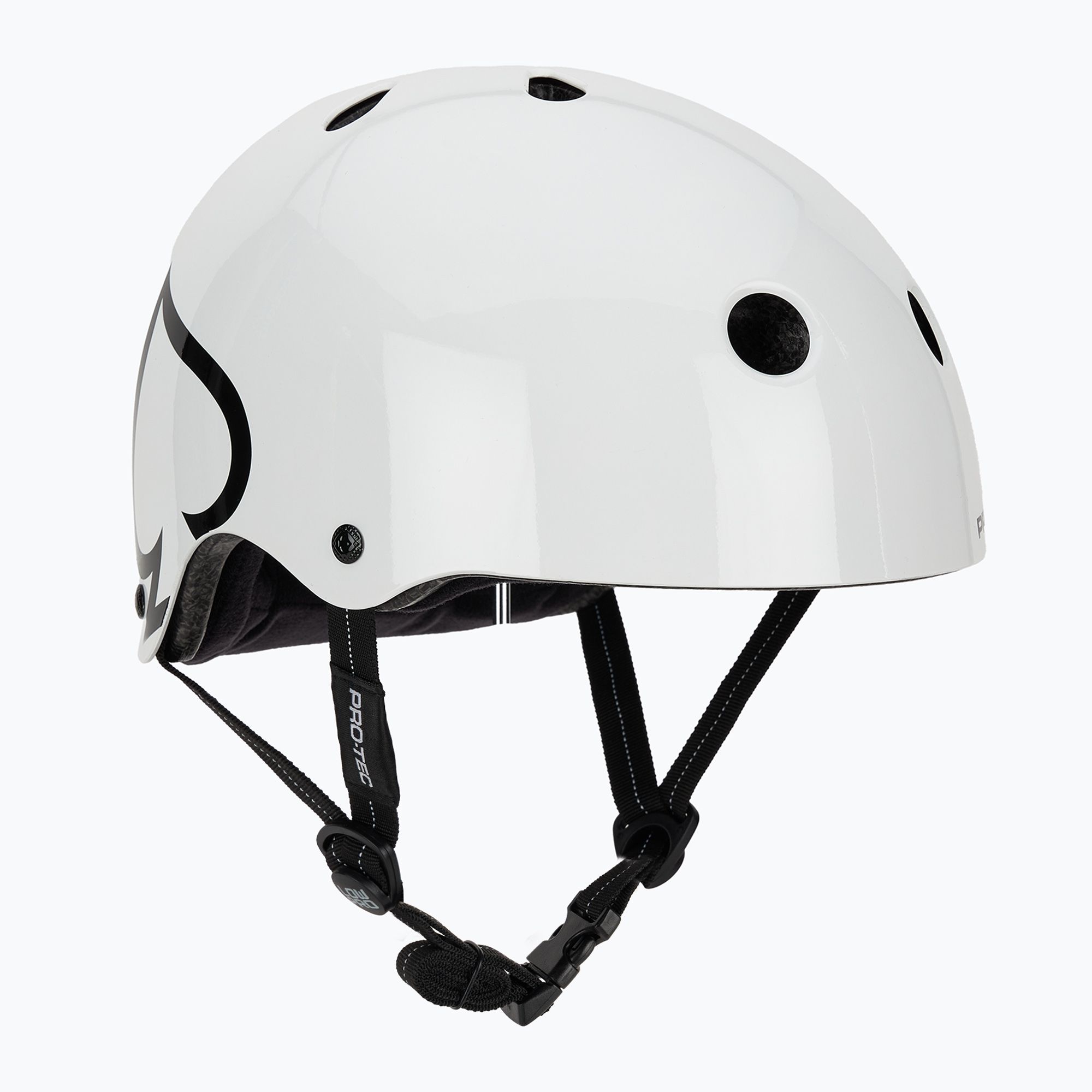 Casco Pro-Tec Low Pro bianco lucido (57-60 cm (L-XL)) (Low Pro PRT-PHE-9216)