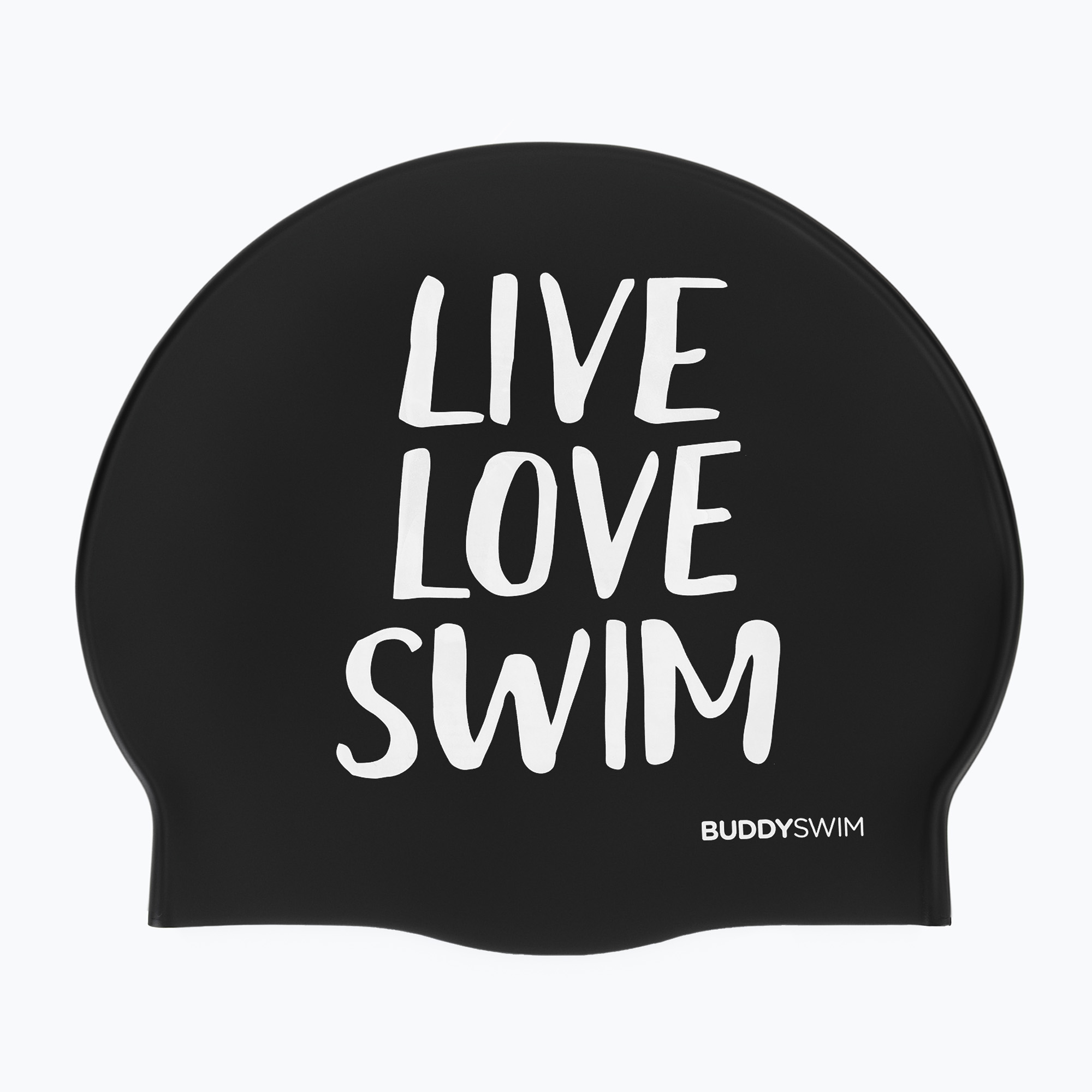 BuddySwim LLS Силиконова шапка за плуване черна