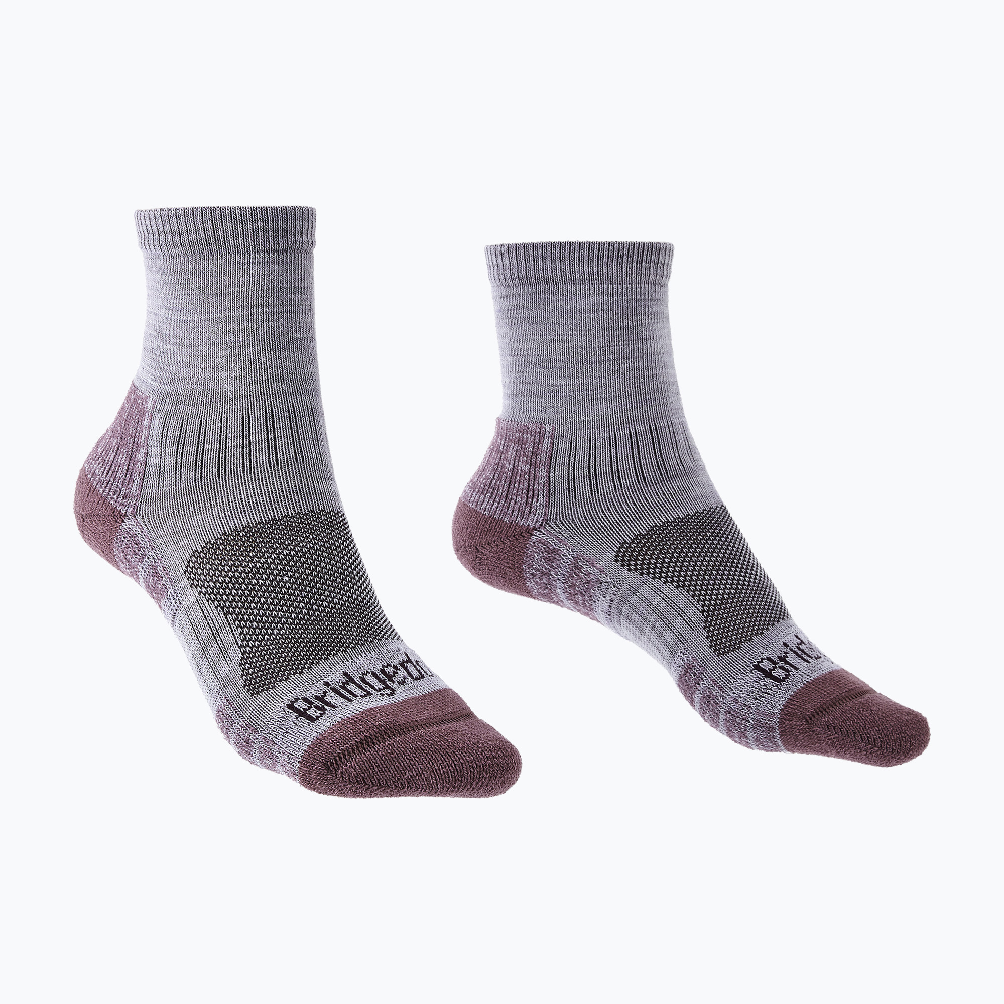 Damensocken Bridgedale Lightweight Merino Performance 3/4 Crew Original heather/damson (Lightweight Merino Performance 3/4 Crew Original 710 608)