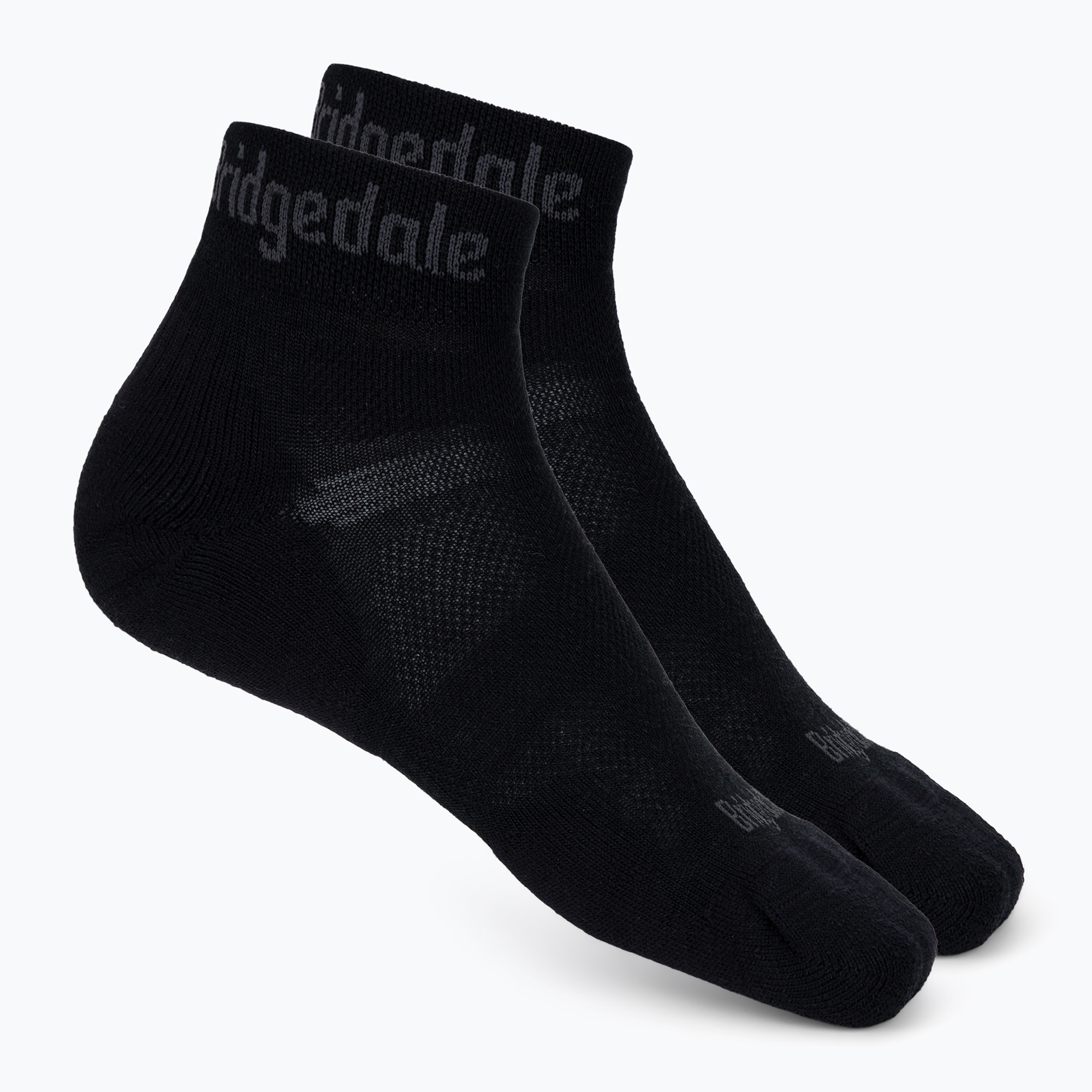 Мъжки туристически чорапи Bridgedale Hike Ultralight Performance Ankle black/grey