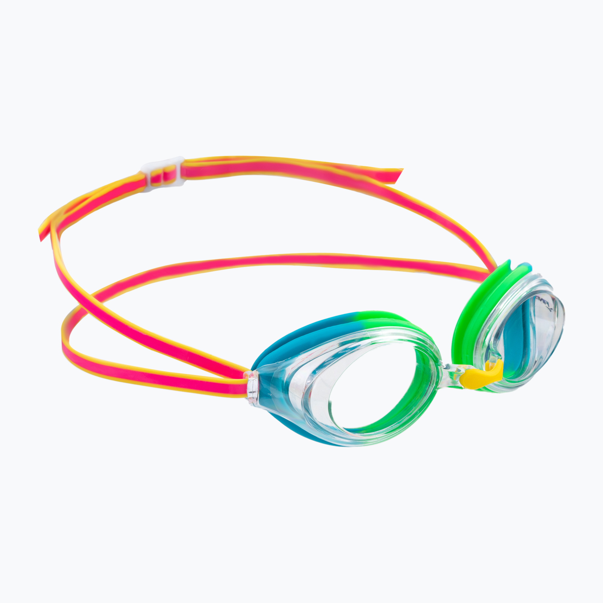 Occhialini da nuoto FINIS Ripple trasparenti/rosa per bambini (Ripple 3.45.026.353)