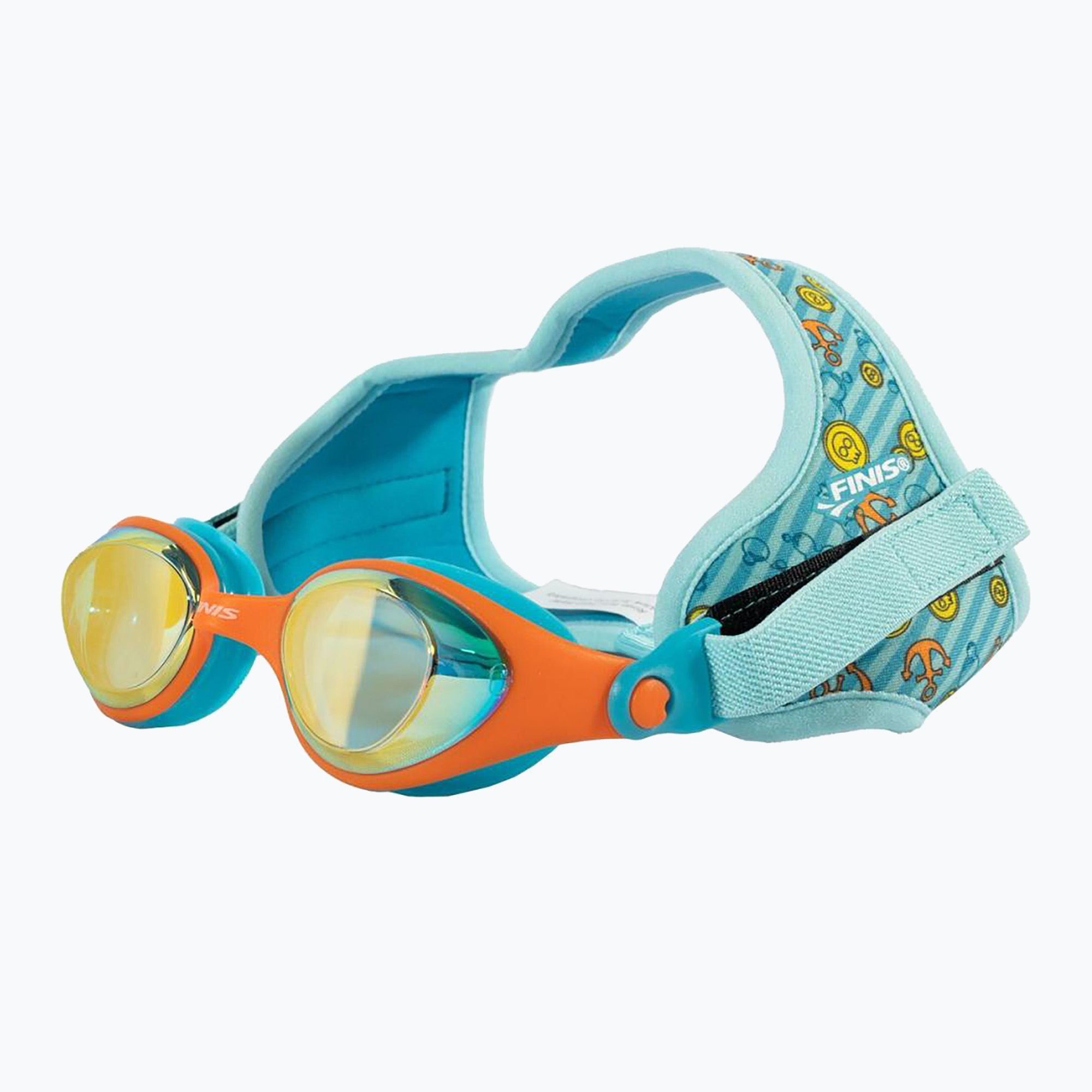 Okulary do pływania dziecięce FINIS DragonFlys Goggles treasure mirror | WYSYŁKA W 24H | 30 DNI NA ZWROT
