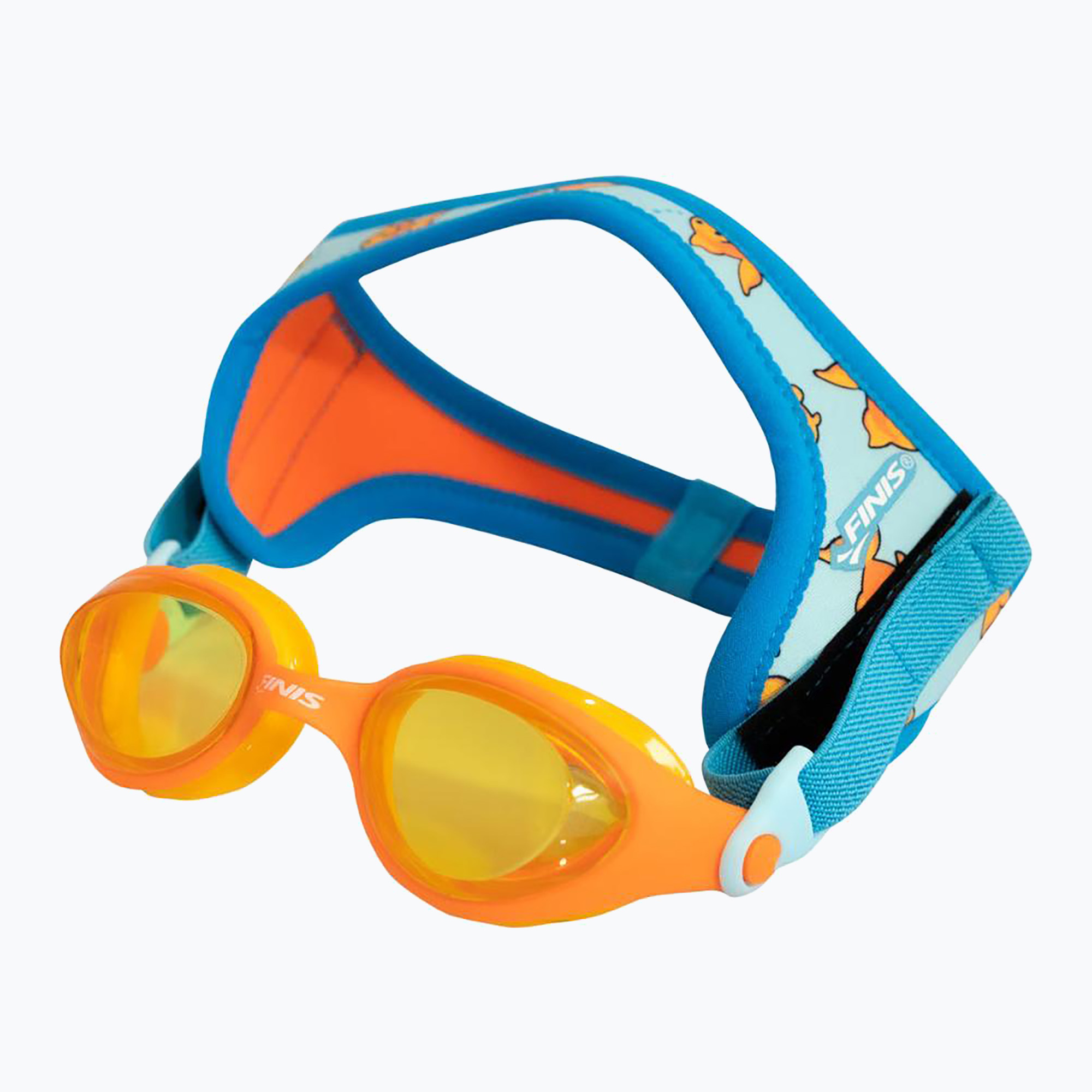 Okulary do pływania dziecięce FINIS DragonFlys Goggles fishbowl blue | WYSYŁKA W 24H | 30 DNI NA ZWROT
