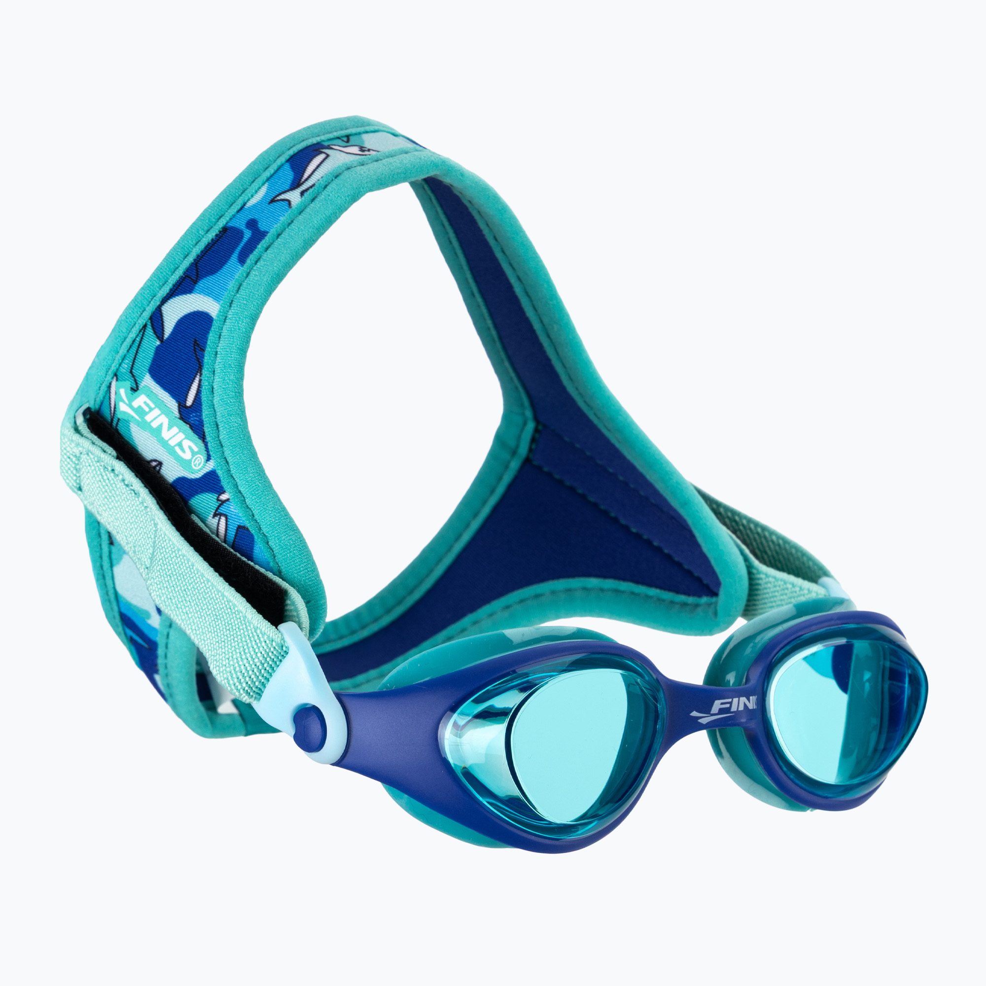 Okulary do pływania dziecięce FINIS DragonFlys shark camo | WYSYŁKA W 24H | 30 DNI NA ZWROT