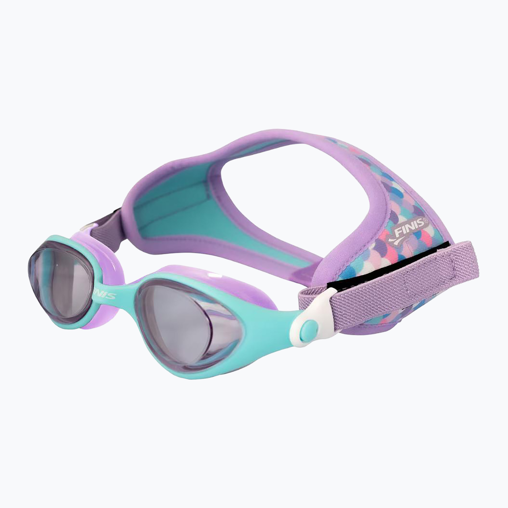 Okulary do pływania dziecięce FINIS DragonFlys Goggles lavender scales | WYSYŁKA W 24H | 30 DNI NA ZWROT
