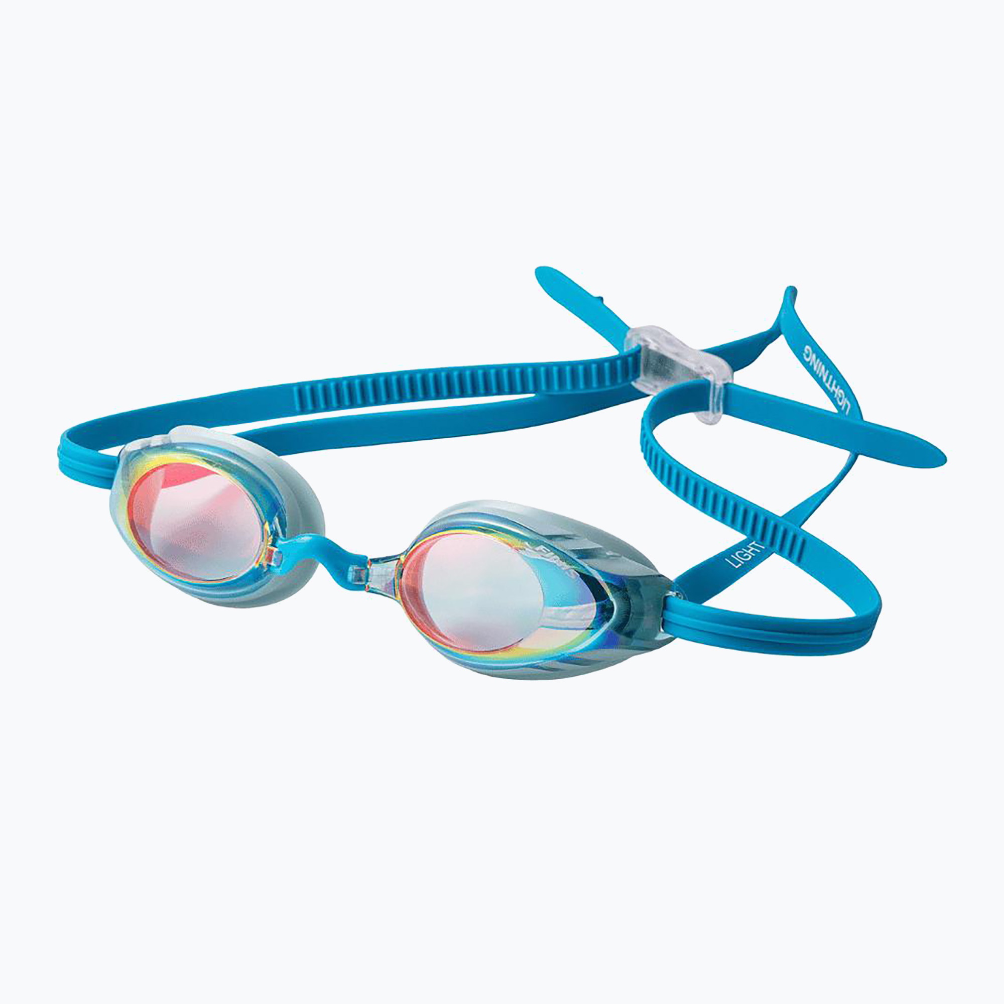 Okulary do pływania dziecięce Finis Lightning Goggles teal mirror | WYSYŁKA W 24H | 30 DNI NA ZWROT
